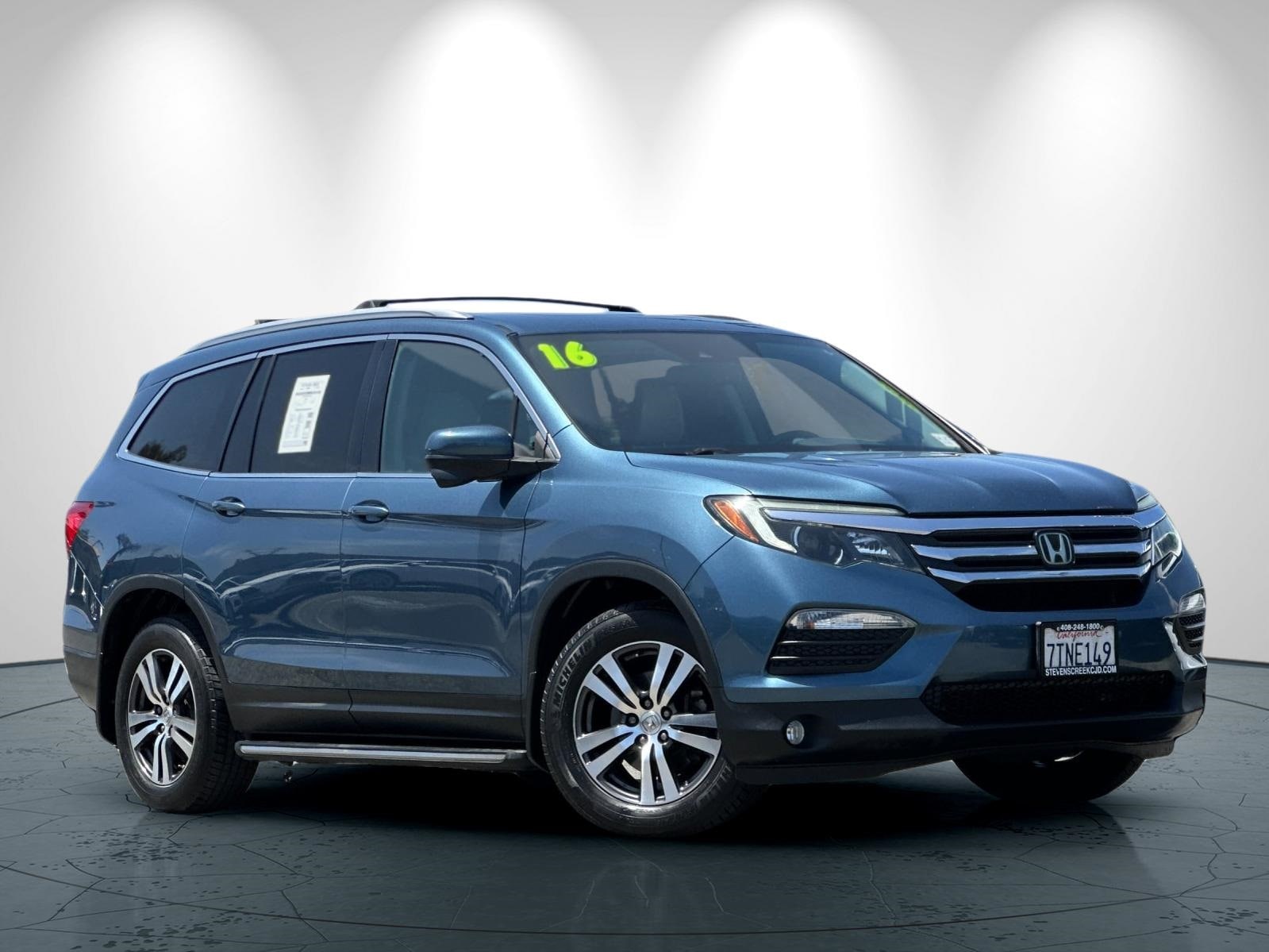 Used 2016 Honda Pilot EX-L with VIN 5FNYF6H6XGB074969 for sale in San Jose, CA