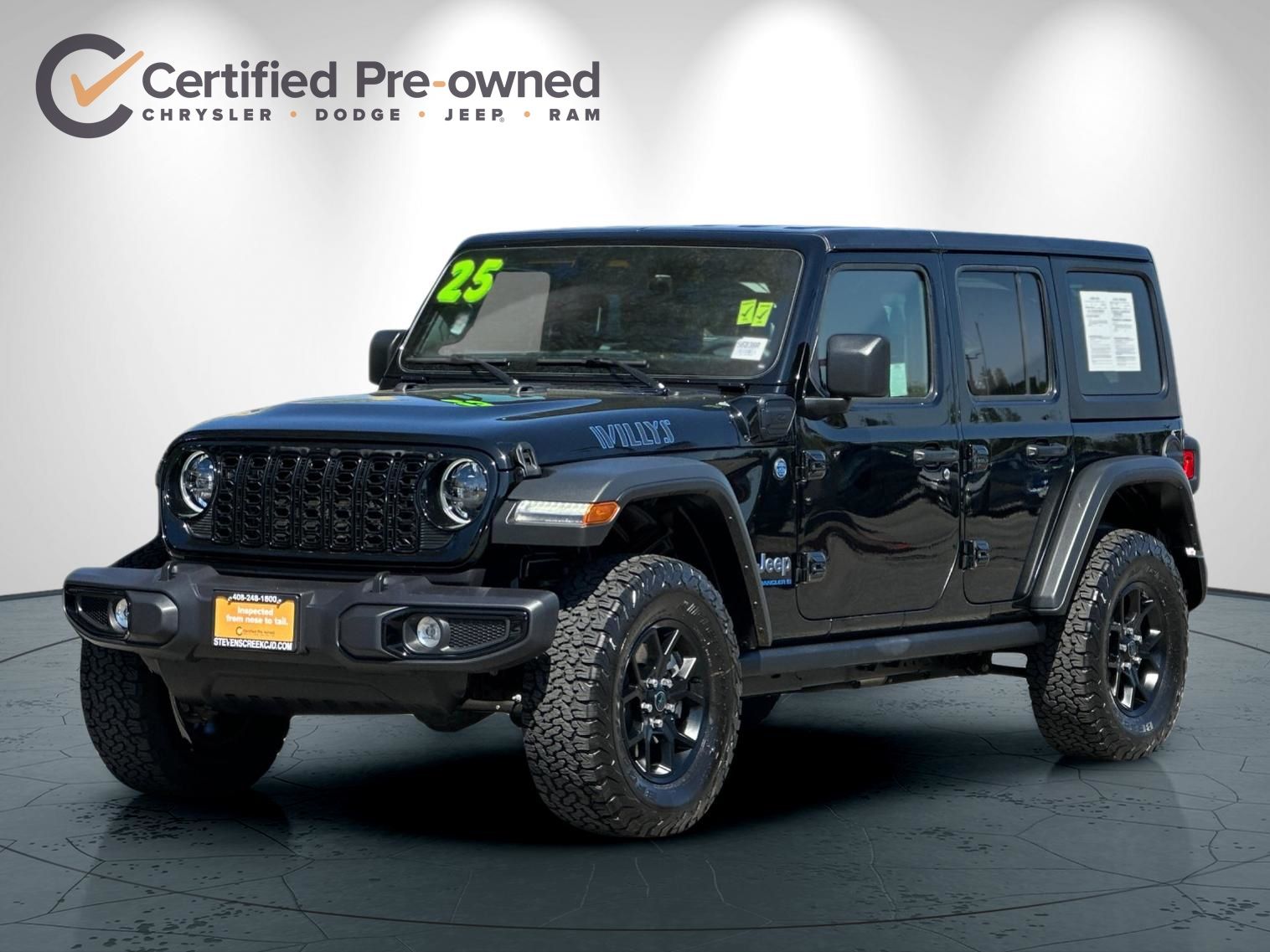 2025 Jeep Wrangler Willys 4xe photo 3
