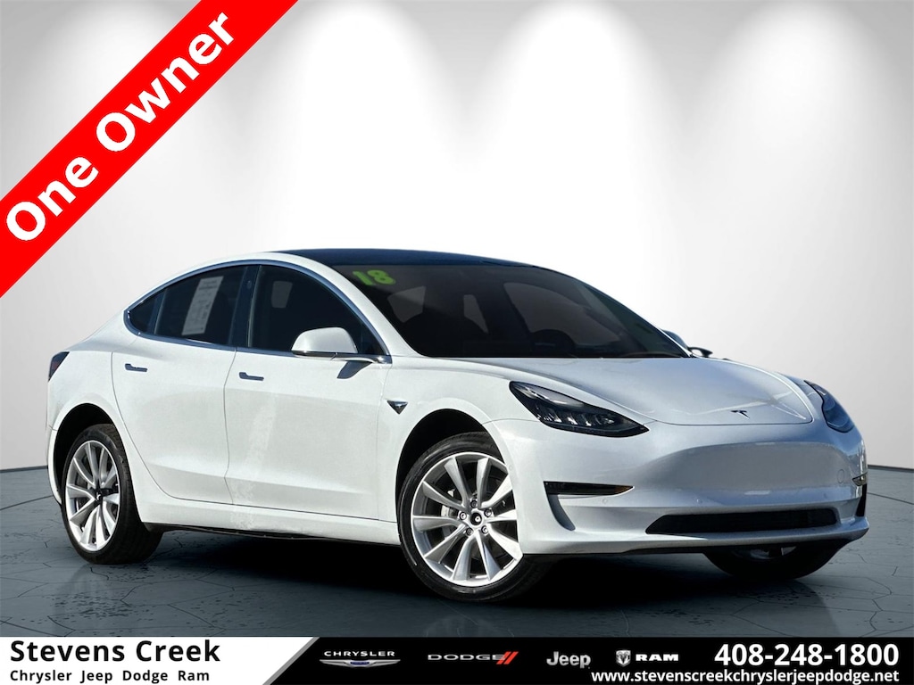 Used 2018 Tesla Model 3 Long Range Sedan