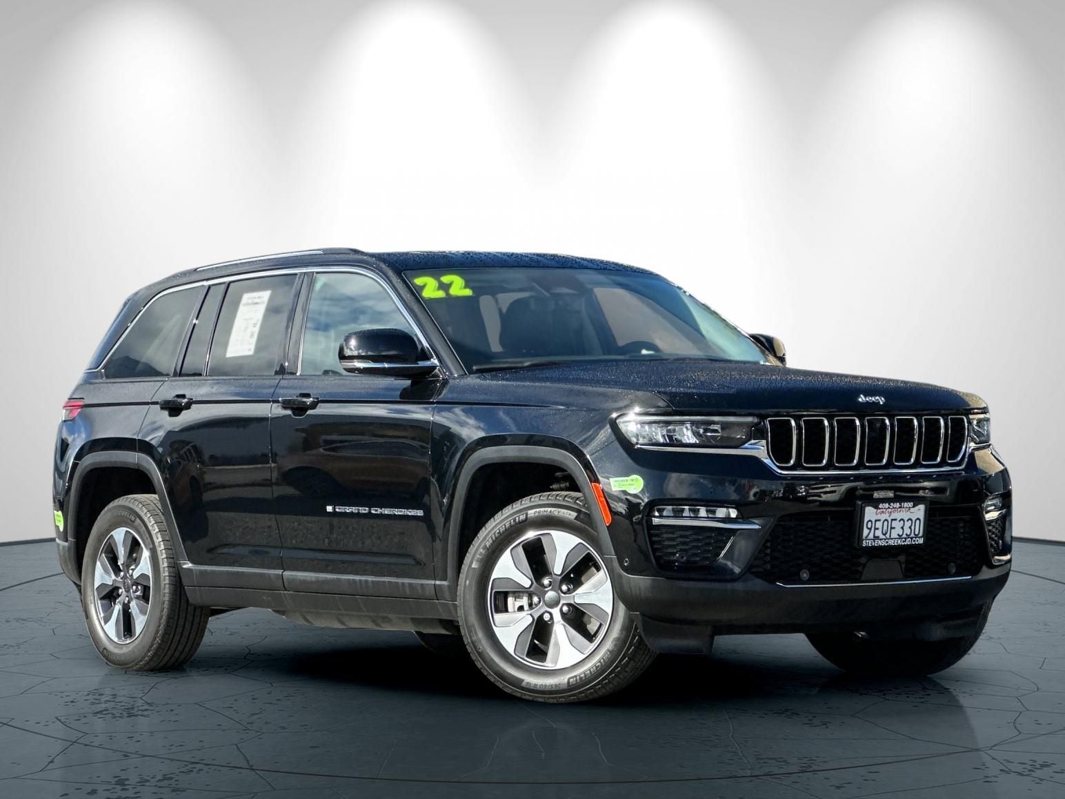 Used 2022 Jeep Grand Cherokee 4xe with VIN 1C4RJYB62N8716203 for sale in San Jose, CA