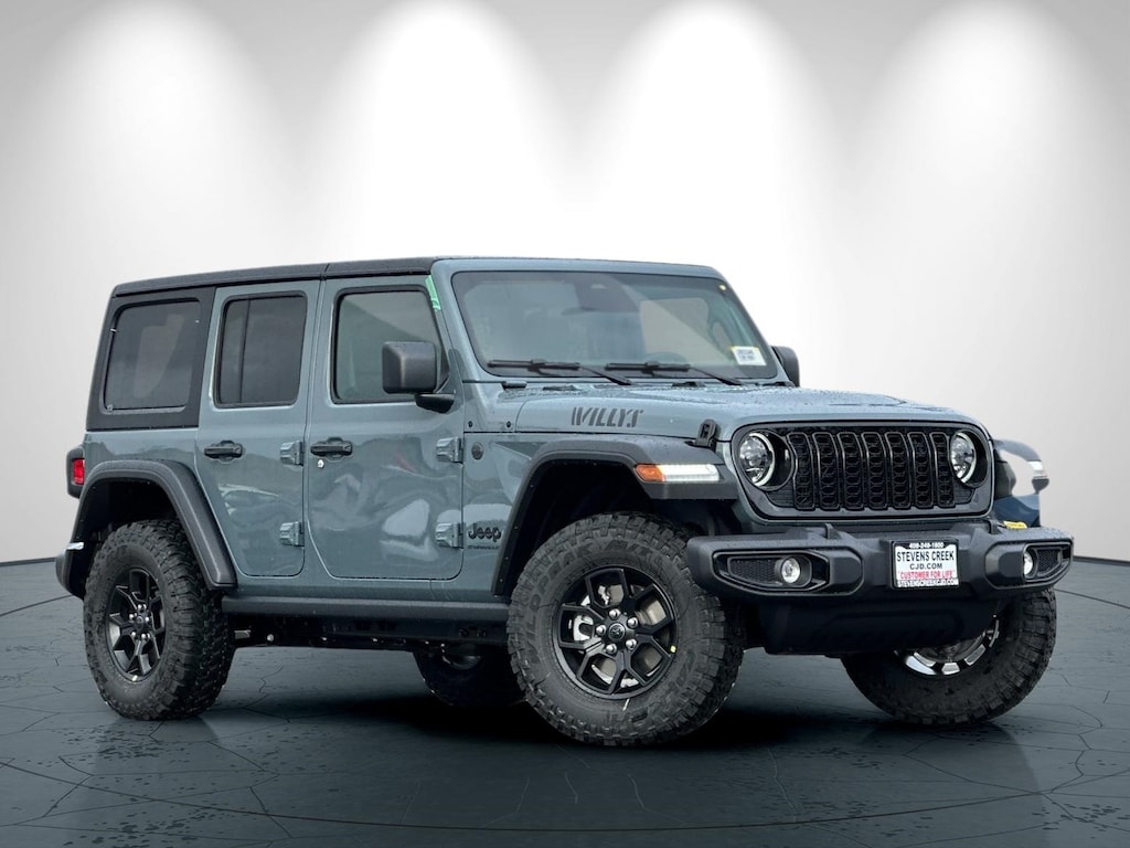 New 2026 Jeep Wrangler 4-DOOR WILLYS Sport Utility