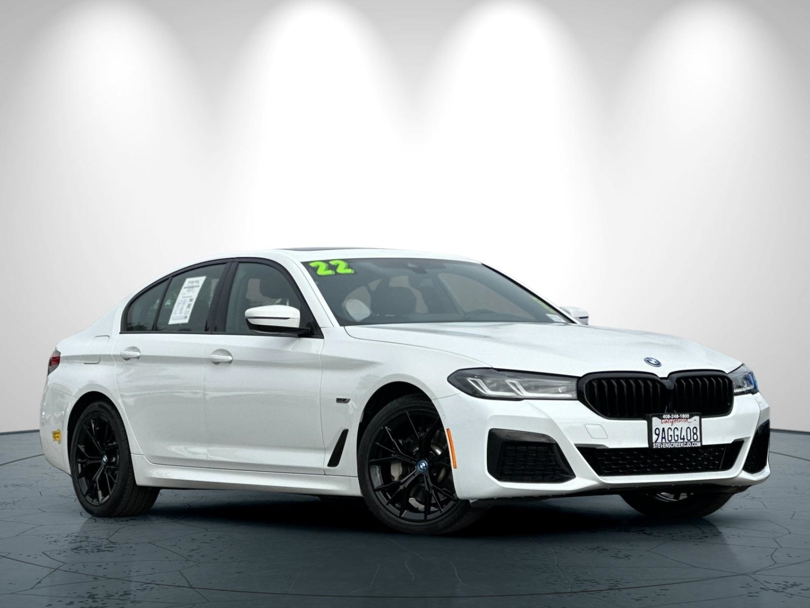 Used 2022 BMW 5 Series 530e with VIN WBA13AG02NCJ88529 for sale in San Jose, CA