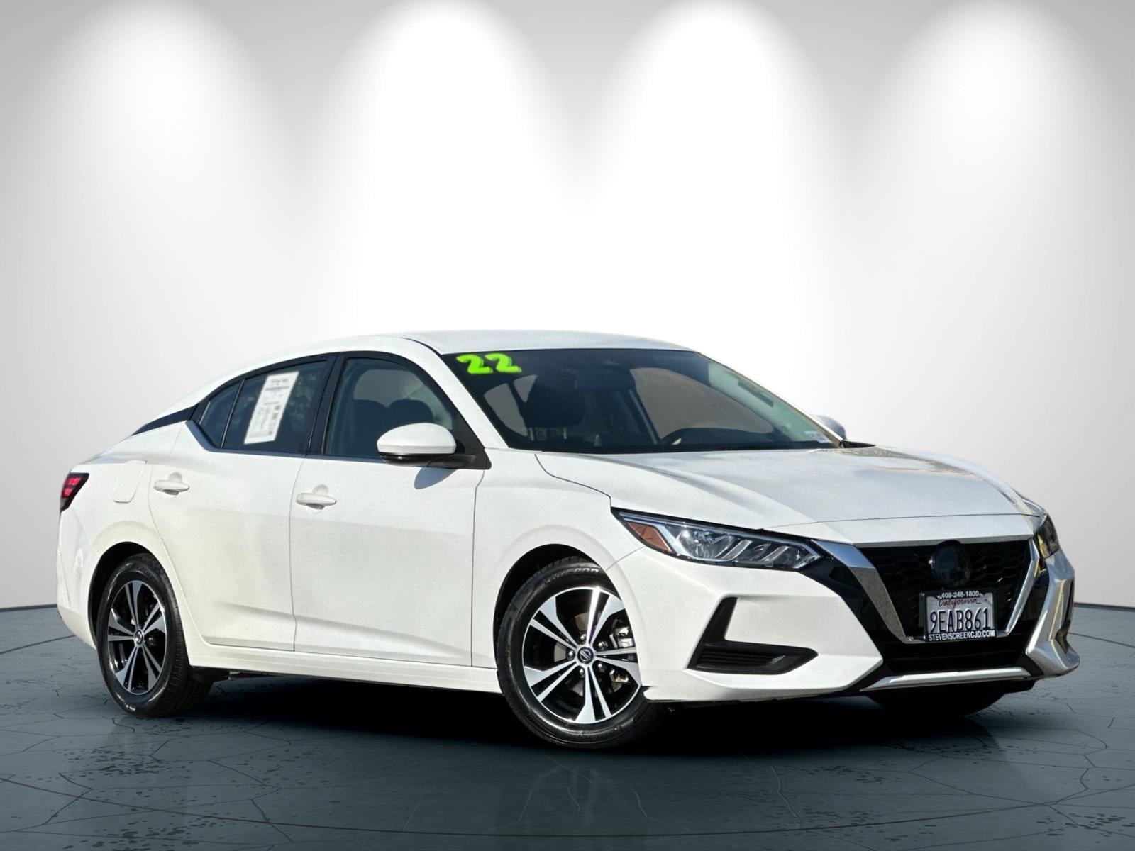 Used 2022 Nissan Sentra SV with VIN 3N1AB8CV9NY306179 for sale in San Jose, CA