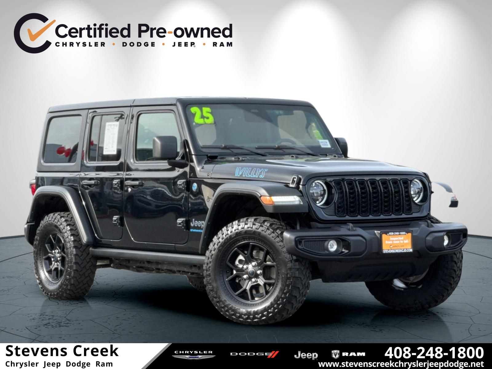 2025 Jeep Wrangler 4xe Willys 4WD