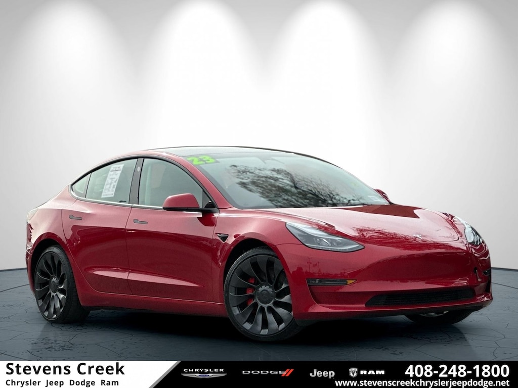 Used 2023 Tesla Model 3 Performance Sedan