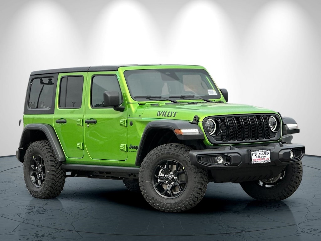 New 2026 Jeep Wrangler 4-DOOR WILLYS Sport Utility