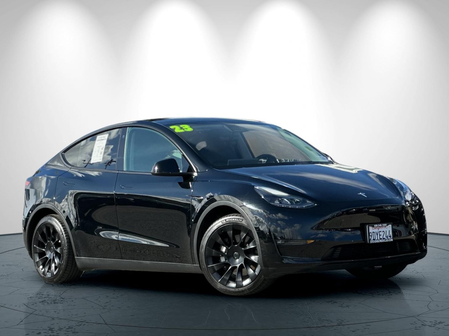 Used 2023 Tesla Model Y Long Range with VIN 7SAYGAEE6PF606443 for sale in San Jose, CA