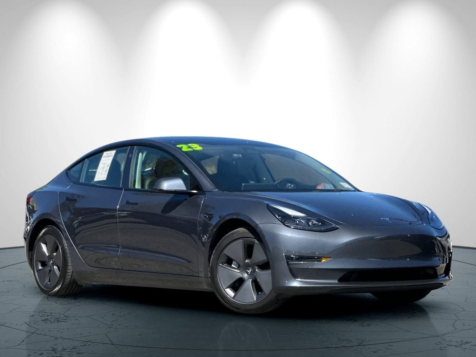 Used 2023 Tesla Model 3 Base with VIN 5YJ3E1EA0PF413442 for sale in San Jose, CA