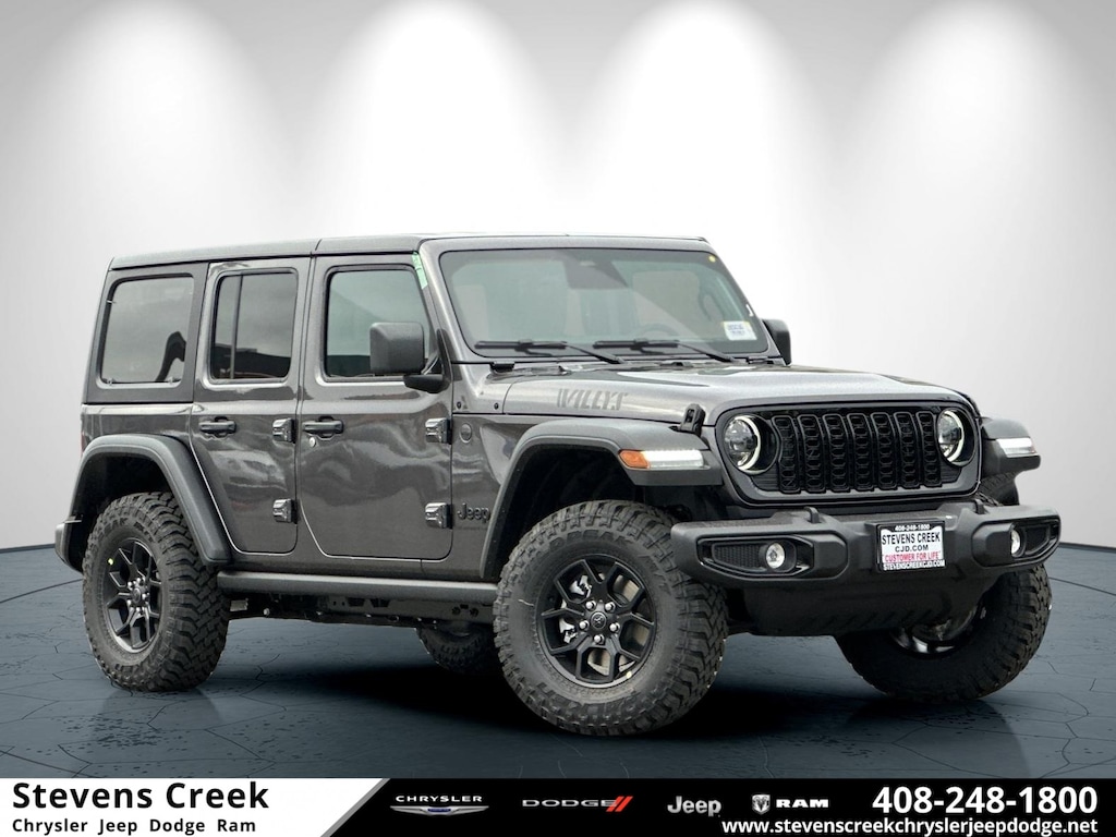 New 2026 Jeep Wrangler 4-DOOR WILLYS Sport Utility