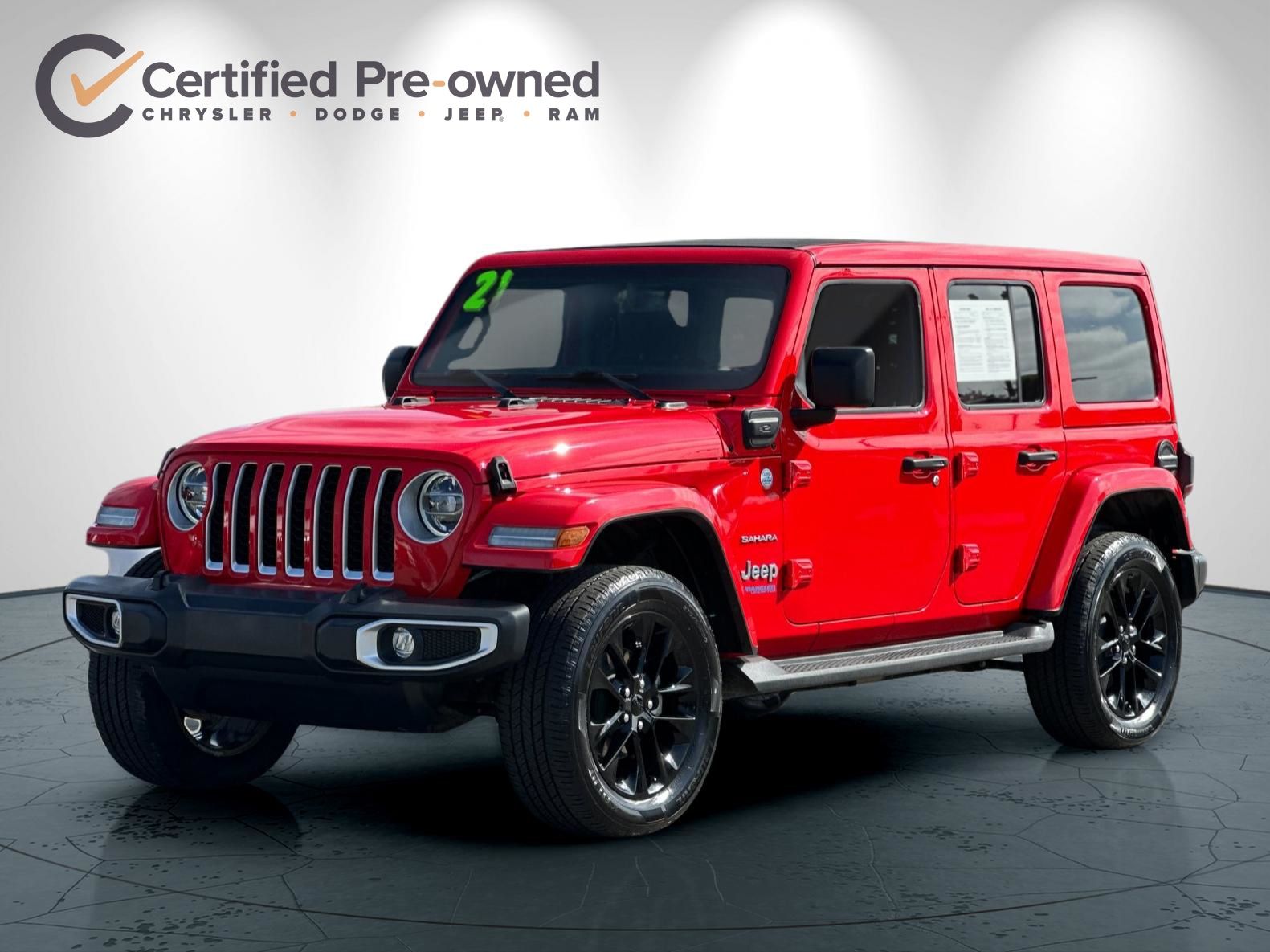 2021 Jeep Wrangler Unlimited Sahara 4xe photo 3