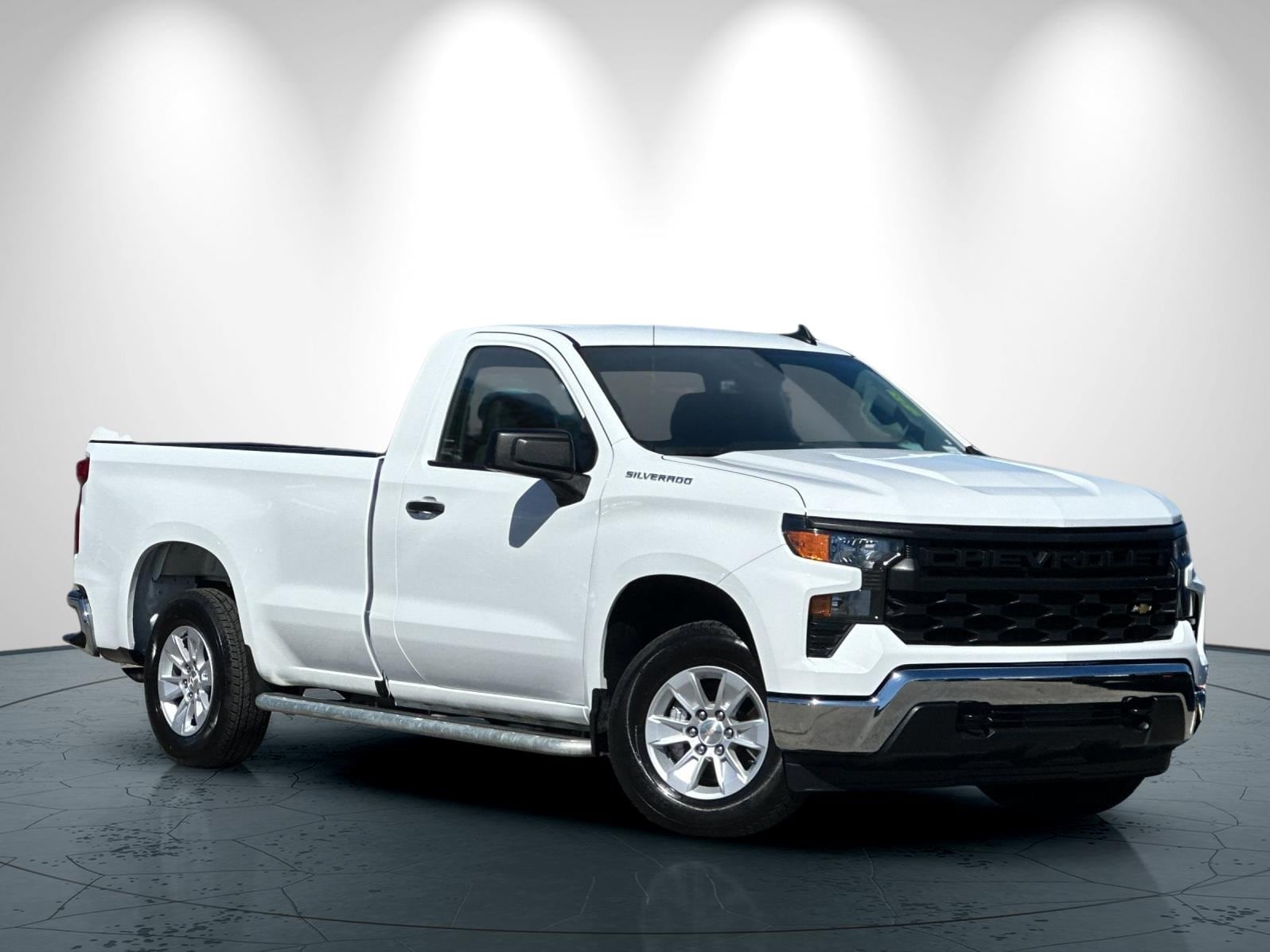 Used 2024 Chevrolet Silverado 1500 Work Truck with VIN 3GCNAAED0RG400797 for sale in San Jose, CA