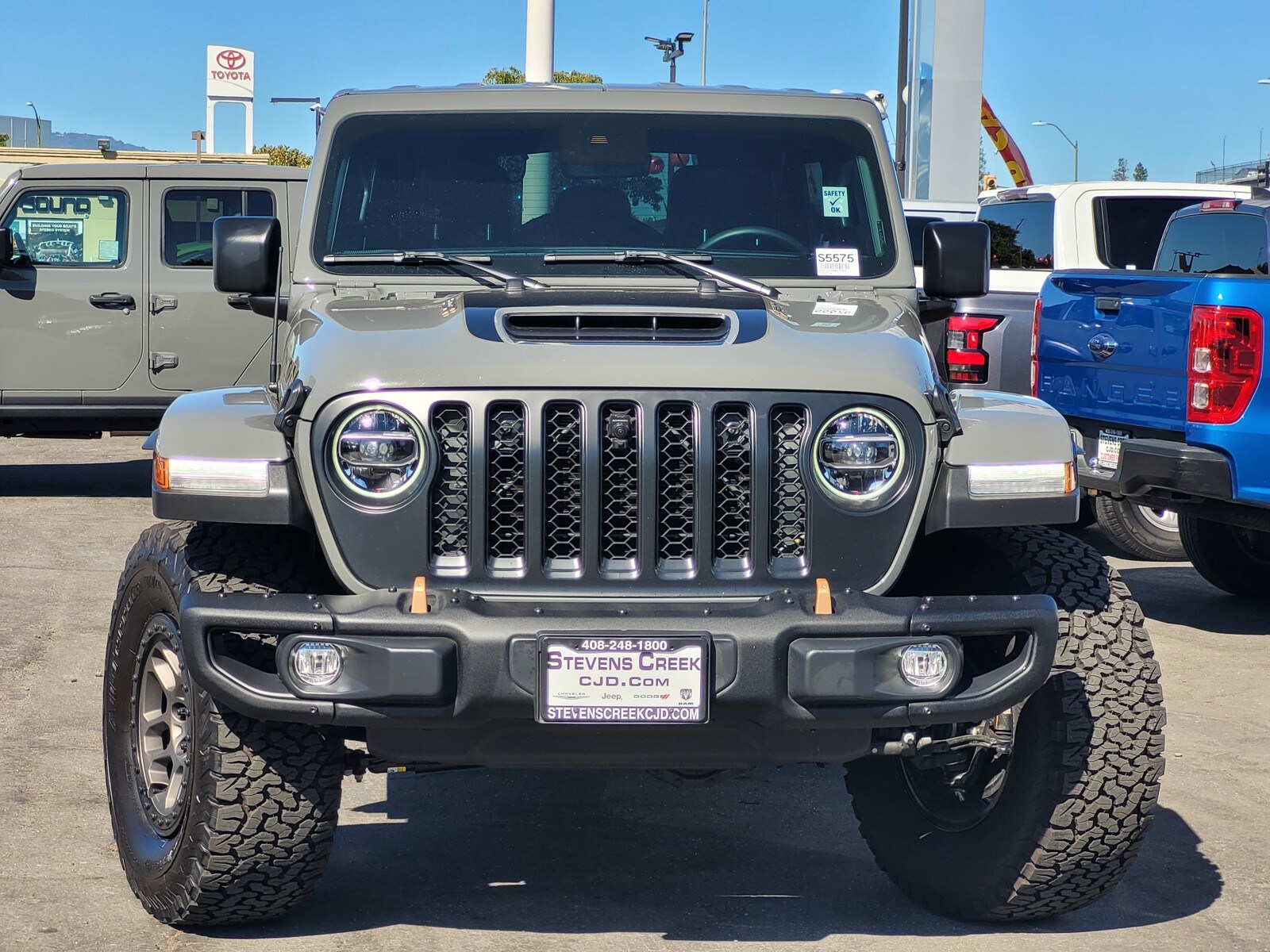 Used 2022 Jeep Wrangler Unlimited Rubicon 392 with VIN 1C4JJXSJXNW172671 for sale in San Jose, CA