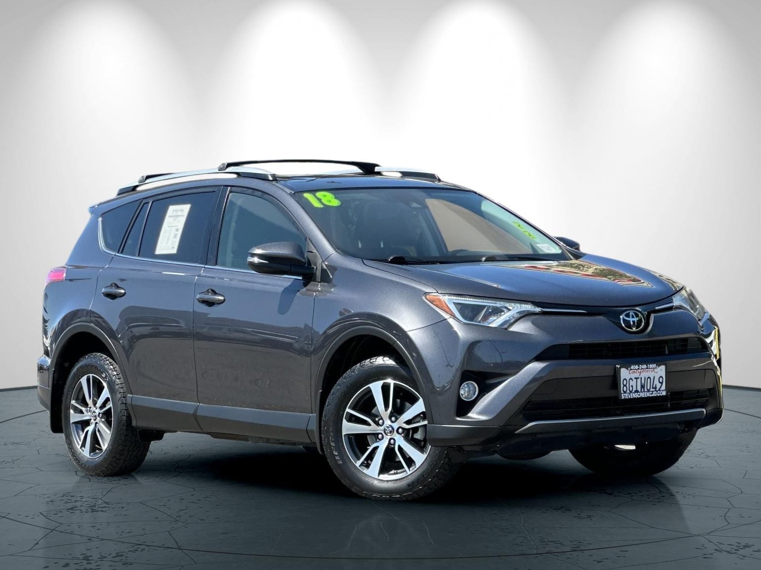Used 2018 Toyota RAV4 XLE with VIN JTMWFREV7JJ206834 for sale in San Jose, CA