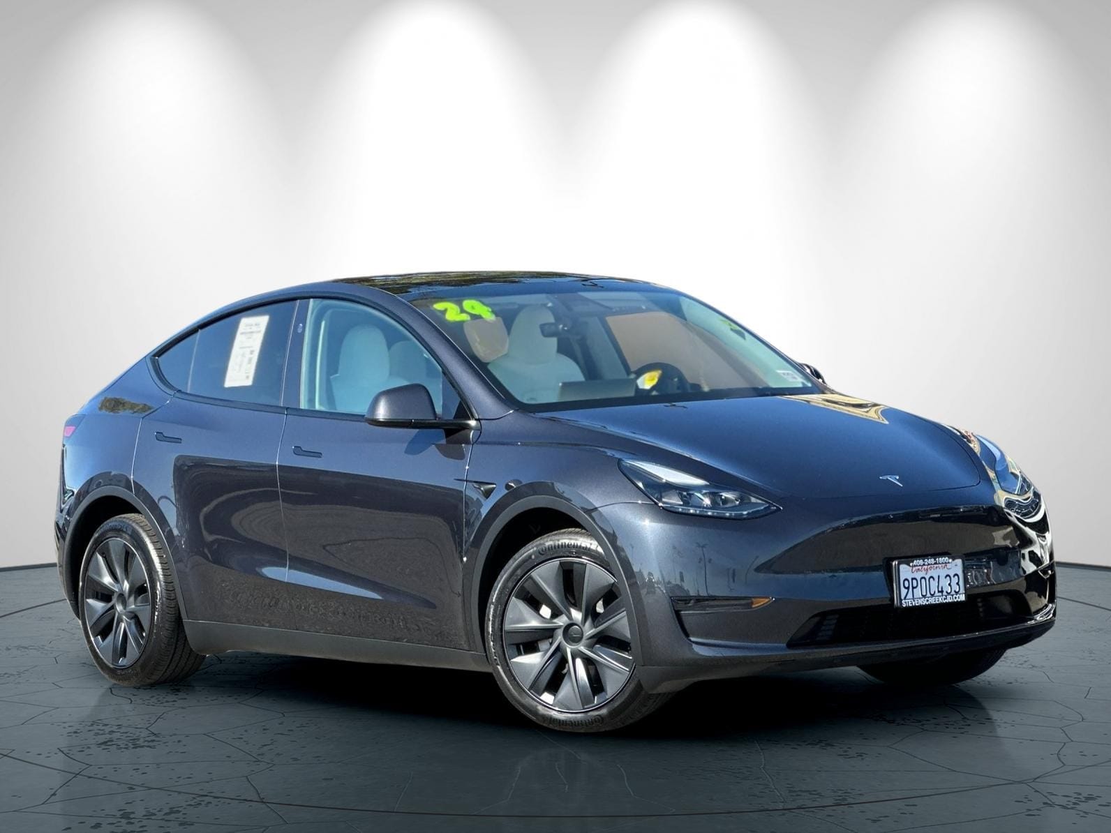 Used 2024 Tesla Model Y Long Range with VIN 7SAYGDED4RF199492 for sale in San Jose, CA
