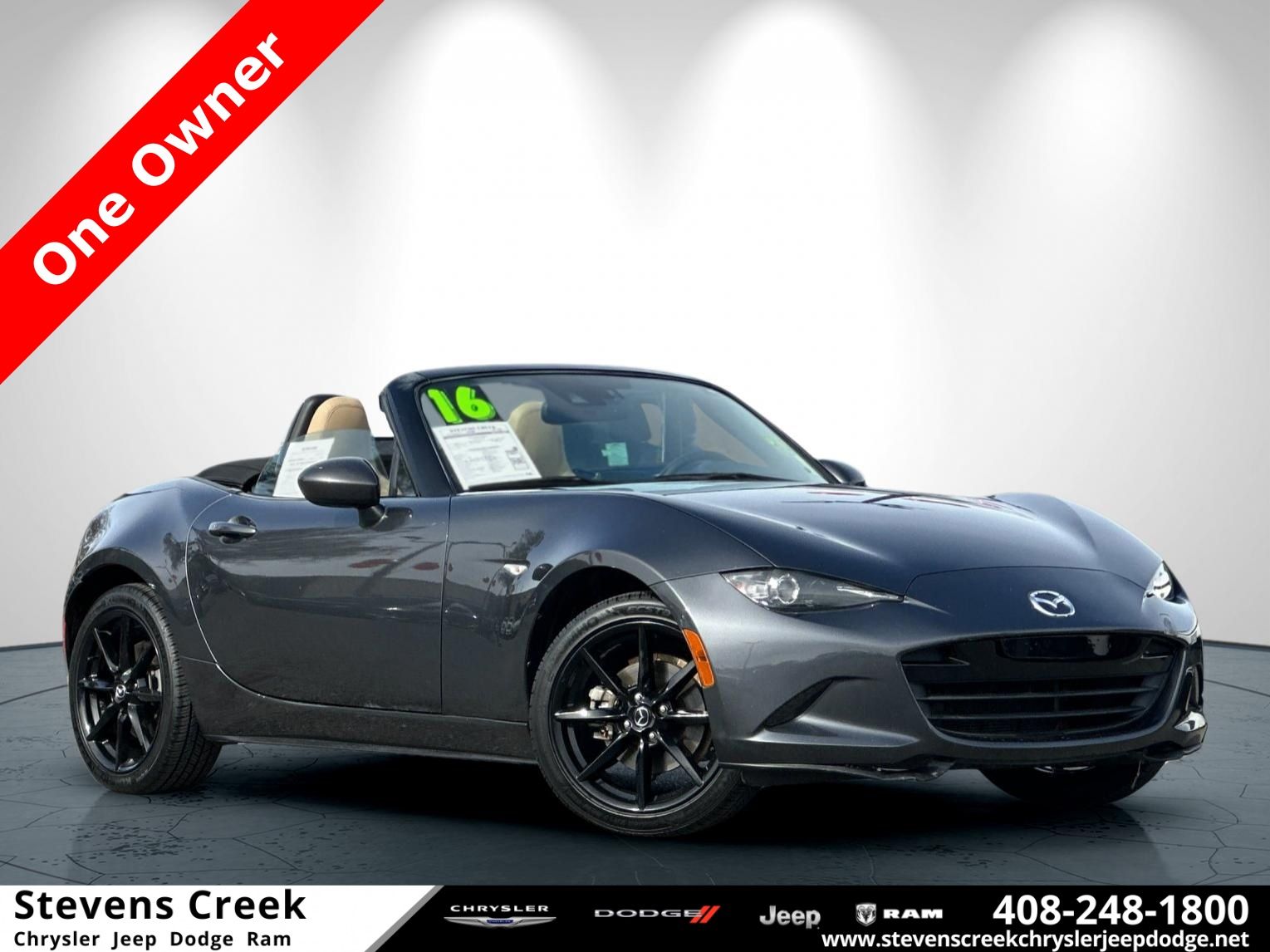 2016 Mazda MX-5 Miata Grand Touring Convertible