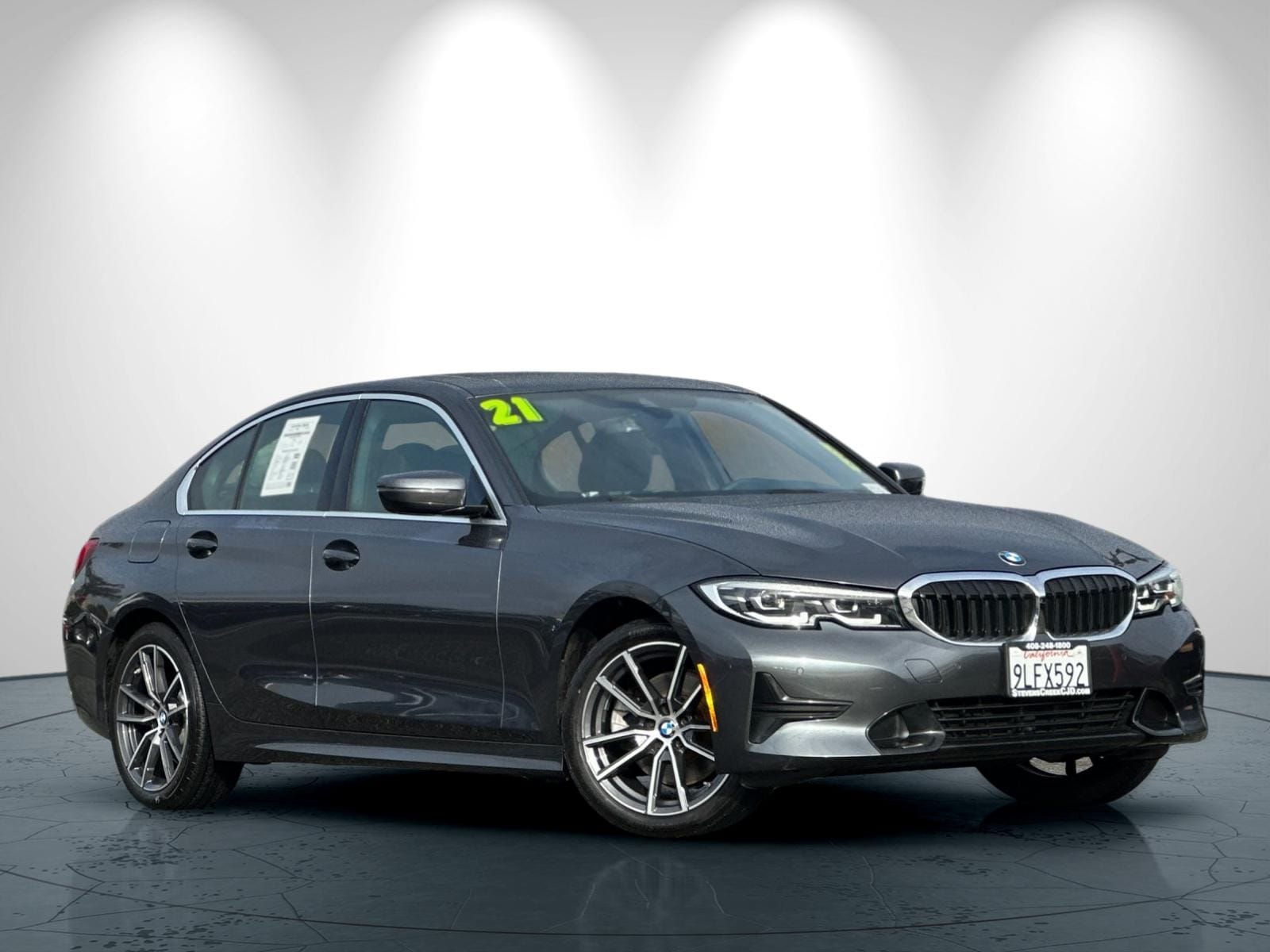 Used 2021 BMW 3 Series 330i with VIN 3MW5R1J03M8B74394 for sale in San Jose, CA