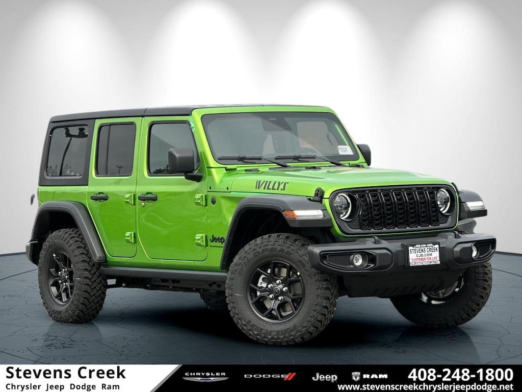 New 2026 Jeep Wrangler 4-DOOR WILLYS Sport Utility