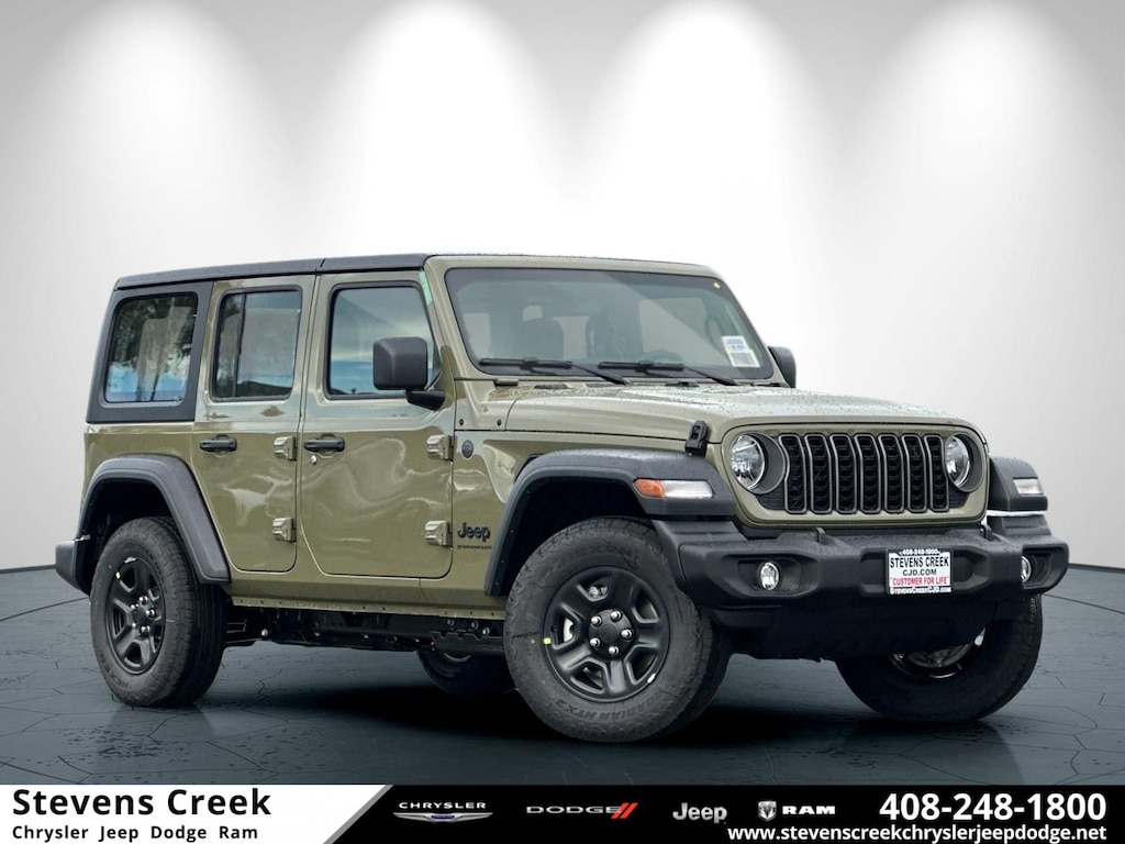 New 2026 Jeep Wrangler 4-DOOR SPORT Sport Utility