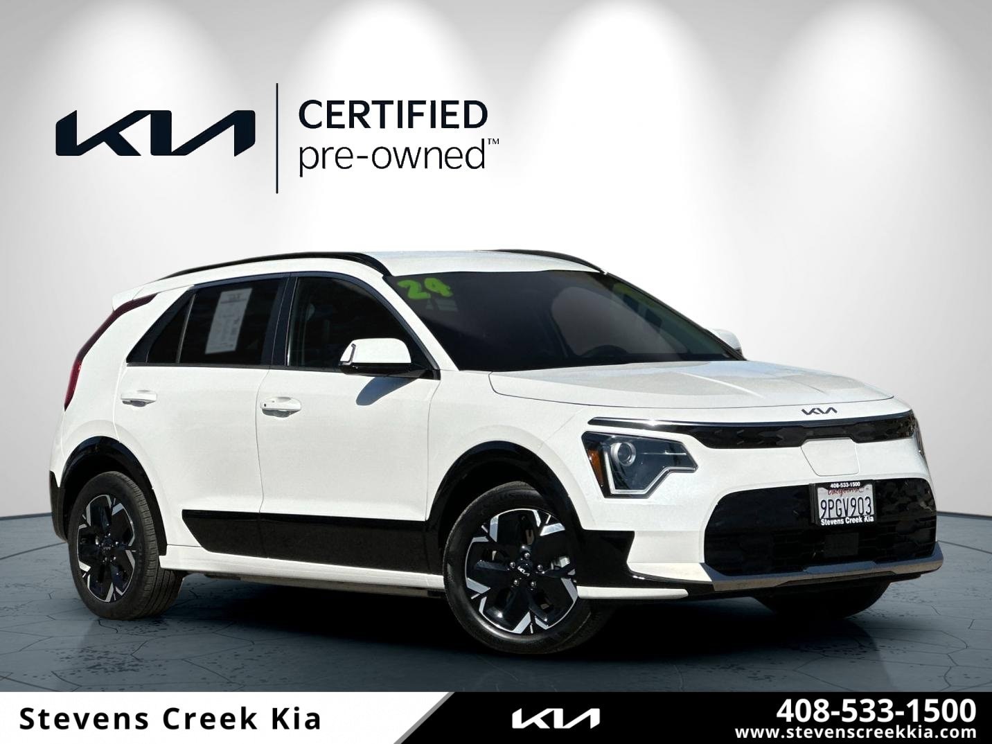 Certified 2024 Kia Niro Wind with VIN KNDCR3L12R5128457 for sale in San Jose, CA