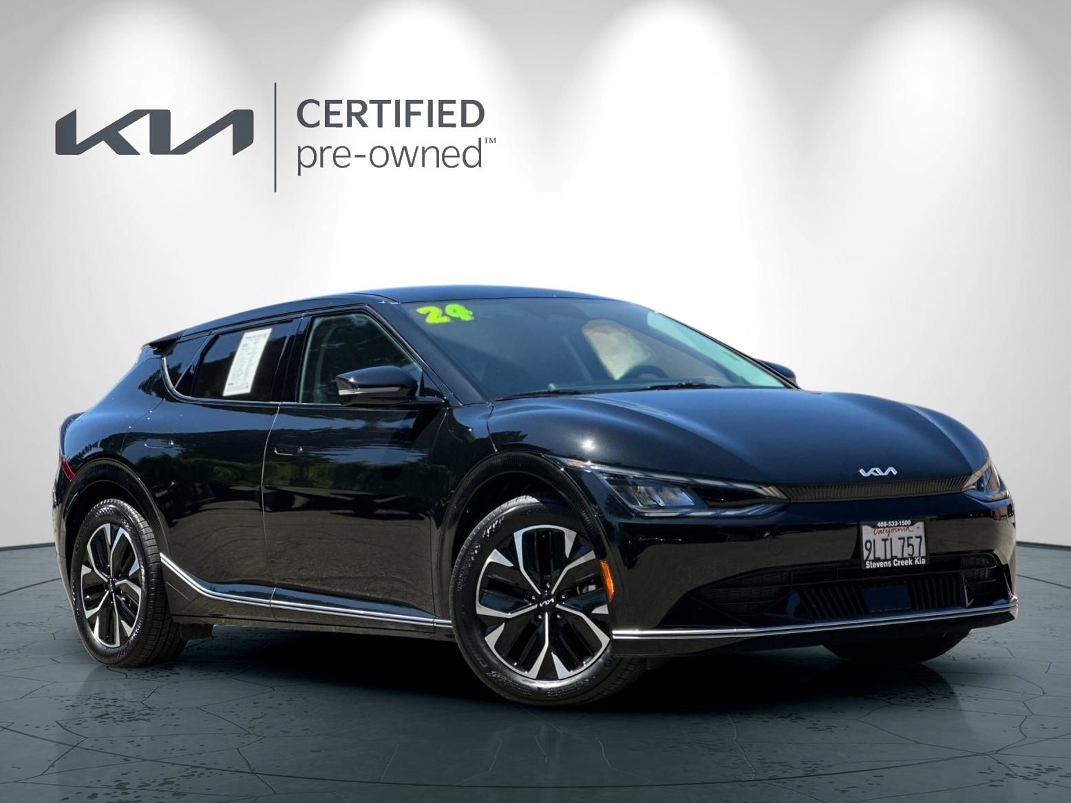 Certified 2024 Kia EV6 Wind with VIN KNDC34LA1R5183201 for sale in San Jose, CA