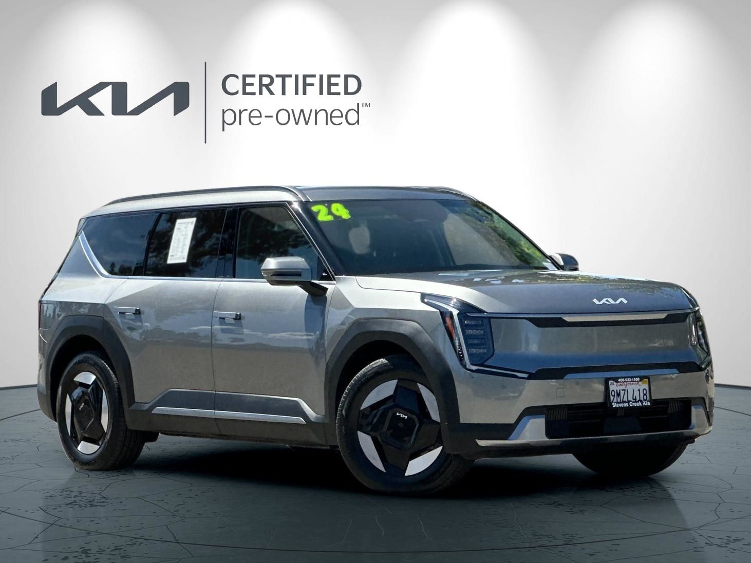 Certified 2024 Kia EV9 Wind with VIN KNDAFFS55R6031592 for sale in San Jose, CA