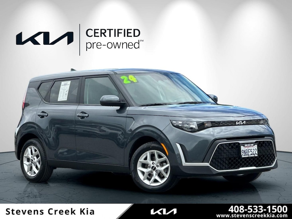 Certified 2024 Kia Soul S Hatchback
