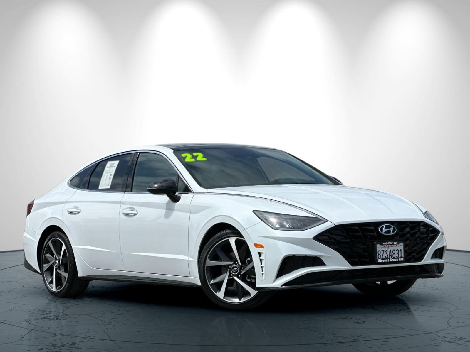 Used 2022 Hyundai Sonata SEL Plus with VIN 5NPEJ4J20NH139811 for sale in San Jose, CA