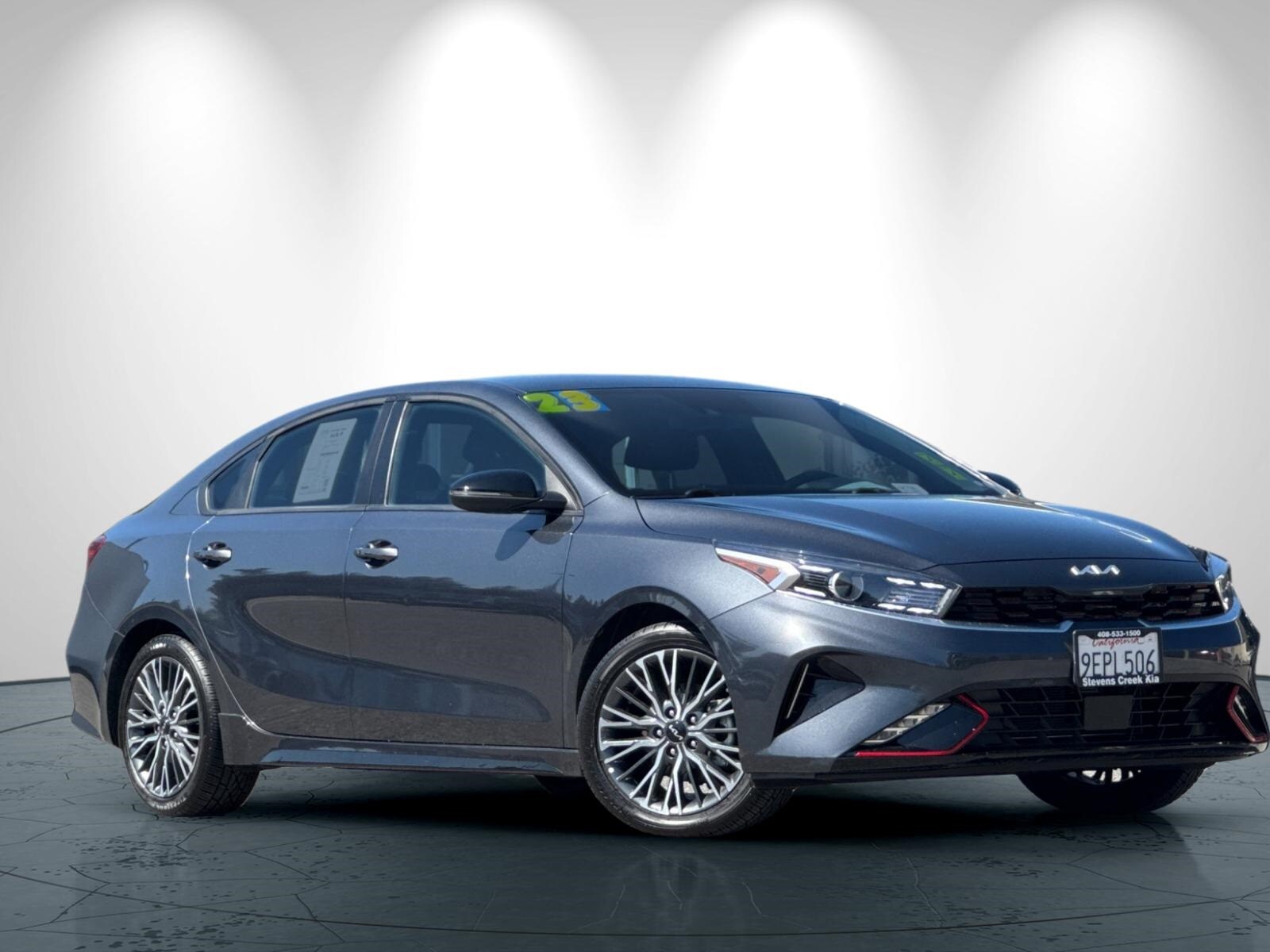 Certified 2023 Kia Forte GT-Line with VIN 3KPF54AD8PE601985 for sale in San Jose, CA