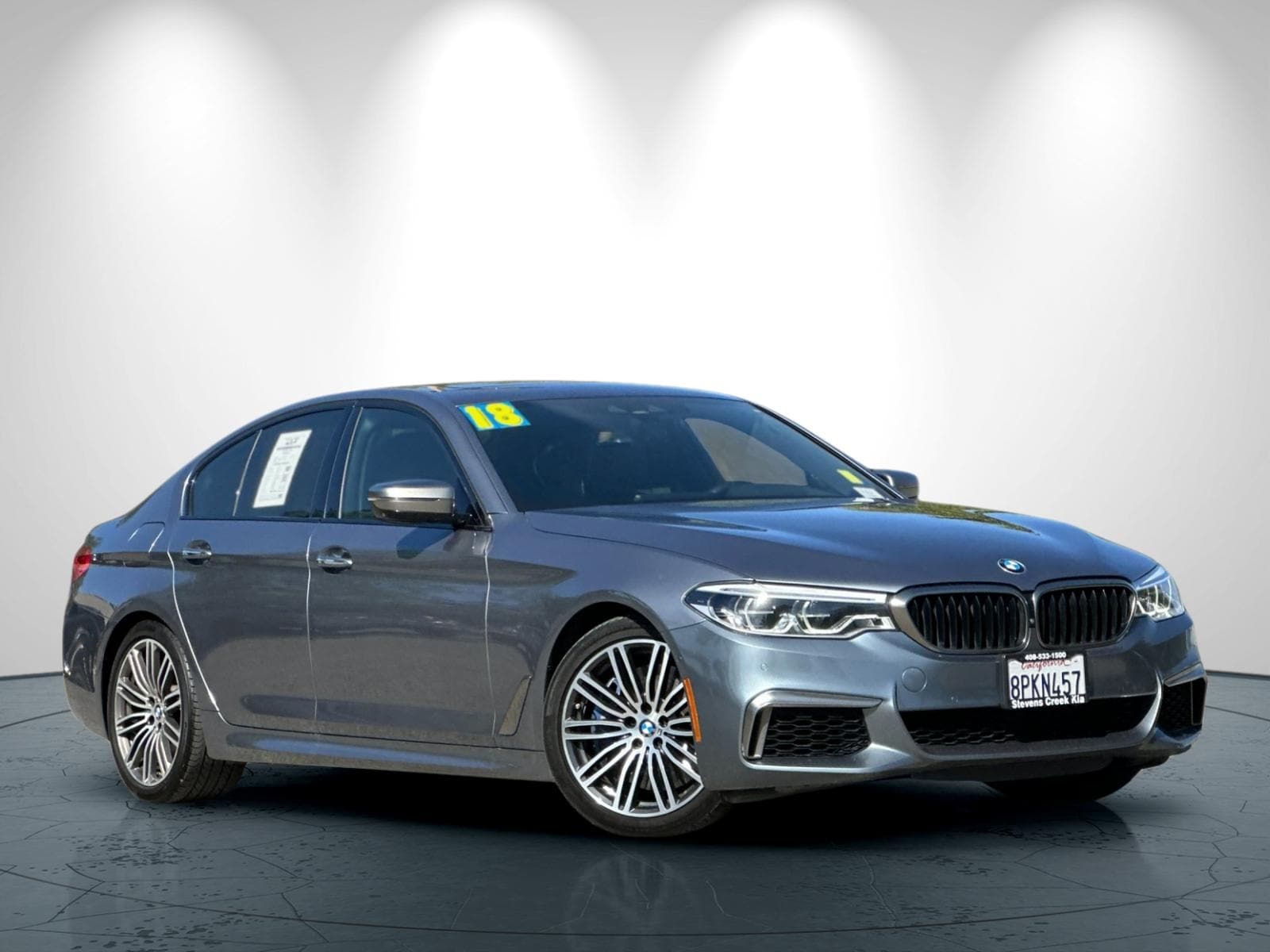 Used 2018 BMW 5 Series M550i with VIN WBAJB9C56JG464541 for sale in San Jose, CA