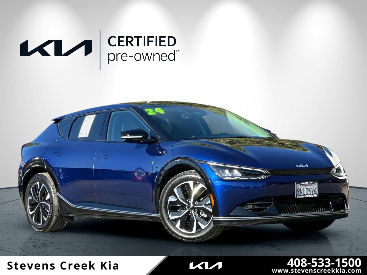 Certified 2024 Kia EV6 Wind with VIN KNDC3DLC5R5209705 for sale in San Jose, CA
