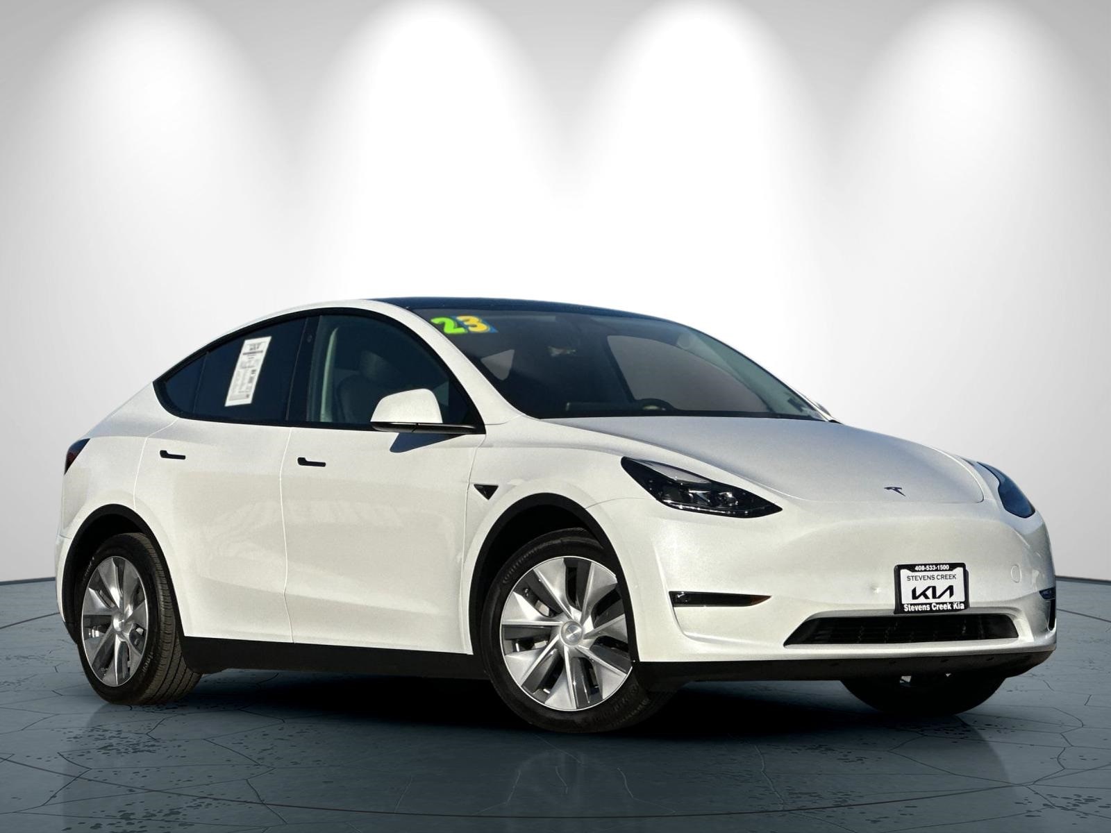Used 2023 Tesla Model Y Long Range with VIN 7SAYGAEE0PF622802 for sale in San Jose, CA