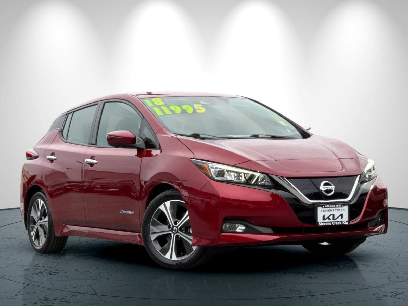 Used 2018 Nissan LEAF SL with VIN 1N4AZ1CP7JC317305 for sale in San Jose, CA