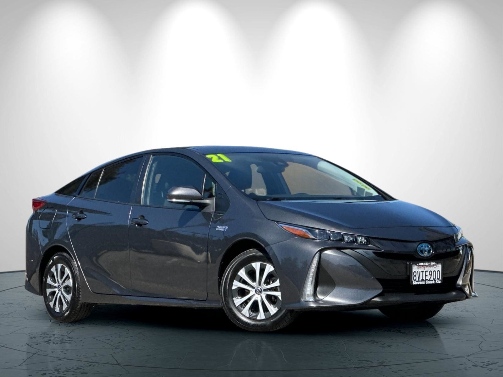 Used 2021 Toyota Prius Prime LE with VIN JTDKAMFP7M3177652 for sale in San Jose, CA