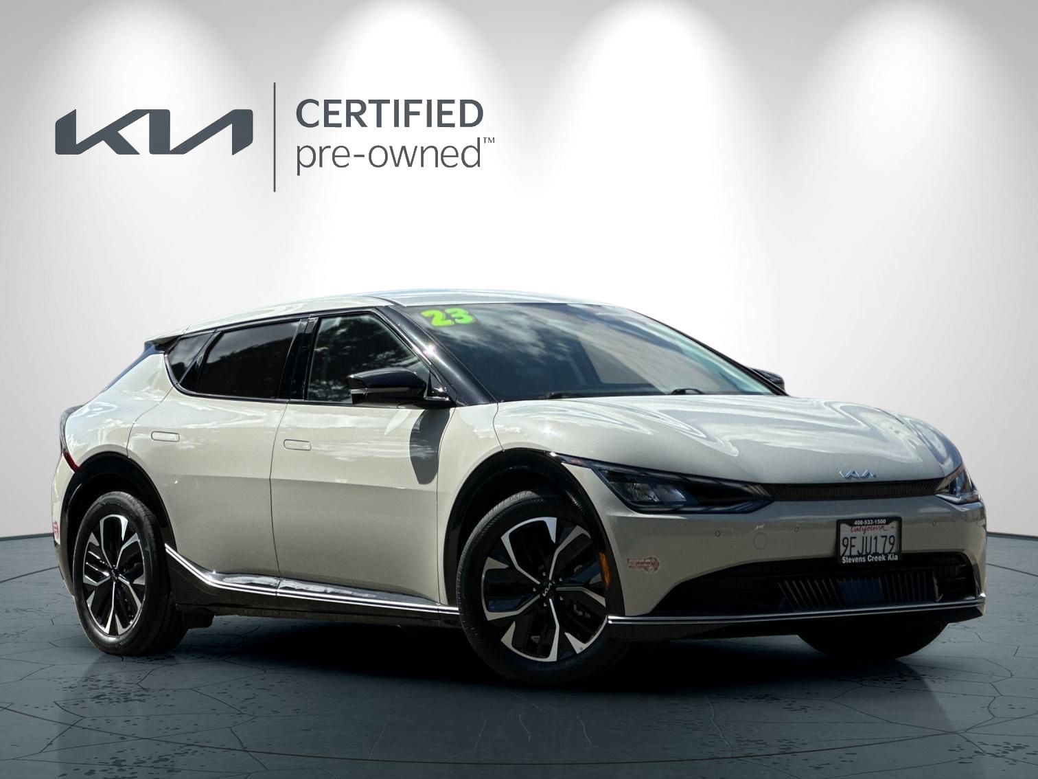 Certified 2023 Kia EV6 Wind with VIN KNDC34LA9P5104984 for sale in San Jose, CA