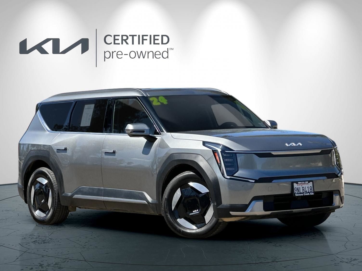 Certified 2024 Kia EV9 Wind with VIN KNDAFFS50R6038983 for sale in San Jose, CA