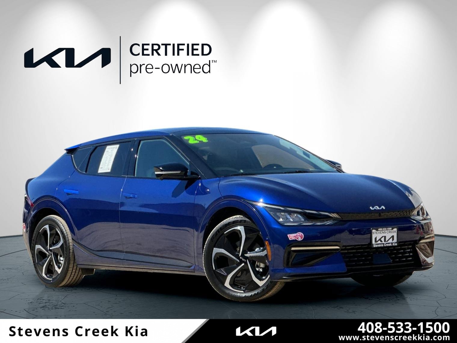 Certified 2024 Kia EV6 GT-Line with VIN KNDC4DLC3R5210056 for sale in San Jose, CA