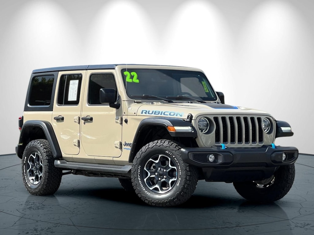 Used 2022 Jeep Wrangler Unlimited Rubicon 4xe SUV