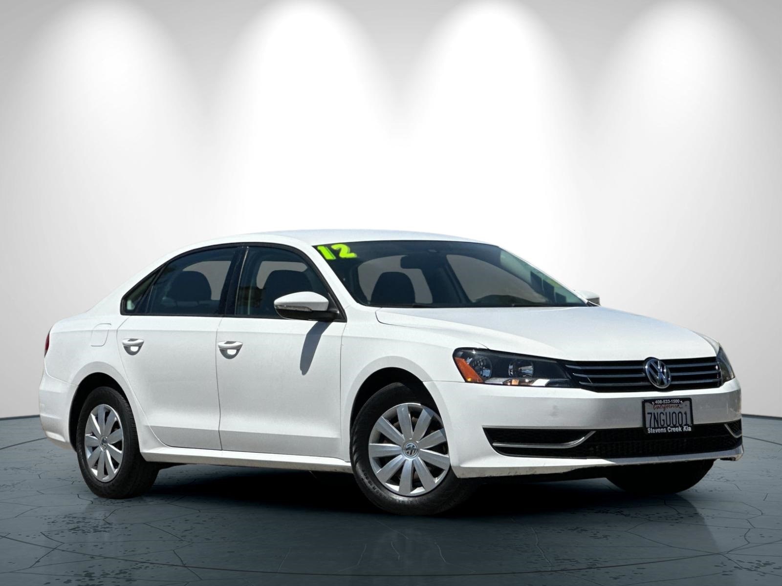 Used 2012 Volkswagen Passat S with VIN 1VWAP7A36CC062004 for sale in San Jose, CA