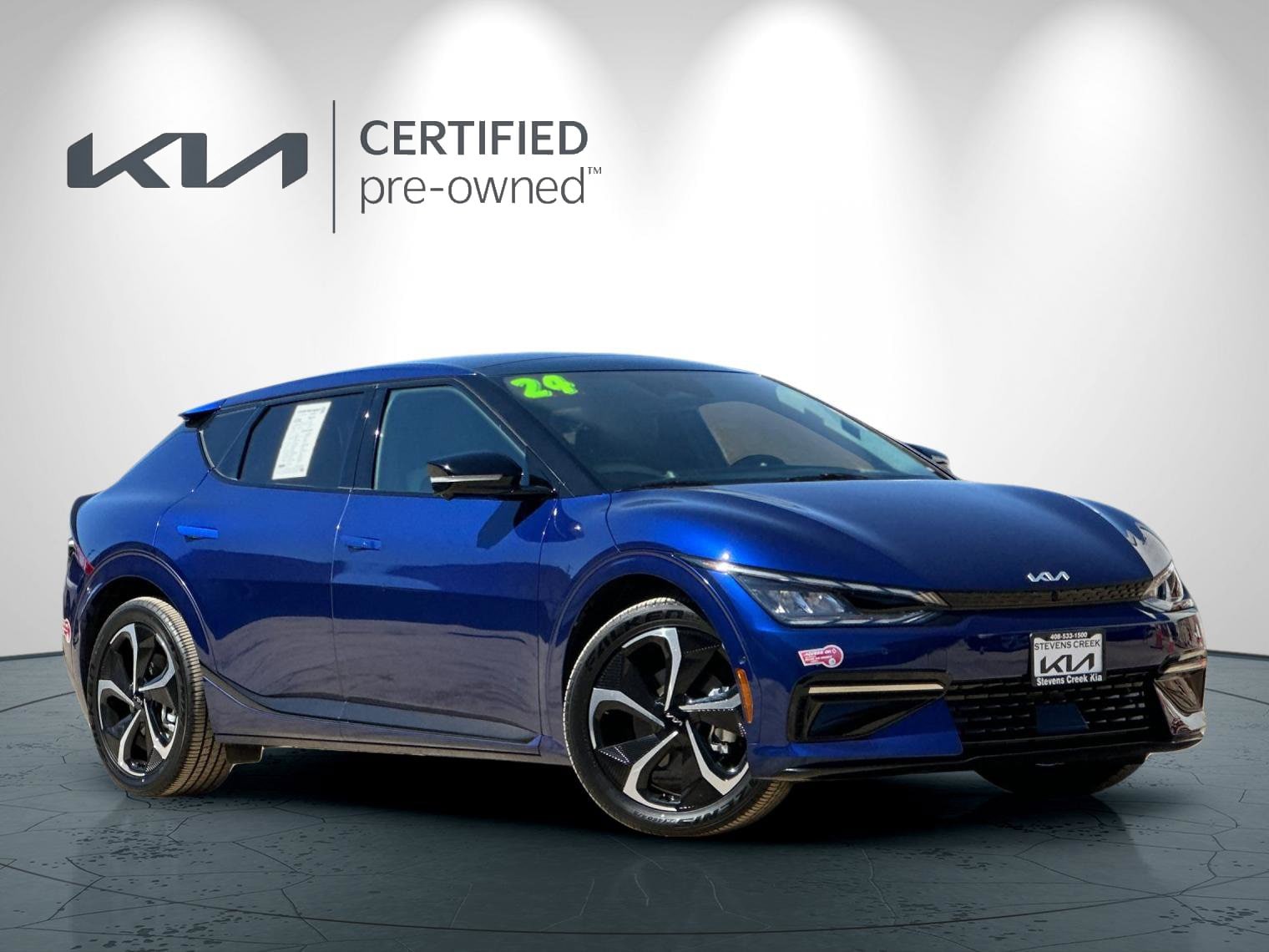 Certified 2024 Kia EV6 GT-Line with VIN KNDC4DLC3R5210056 for sale in San Jose, CA