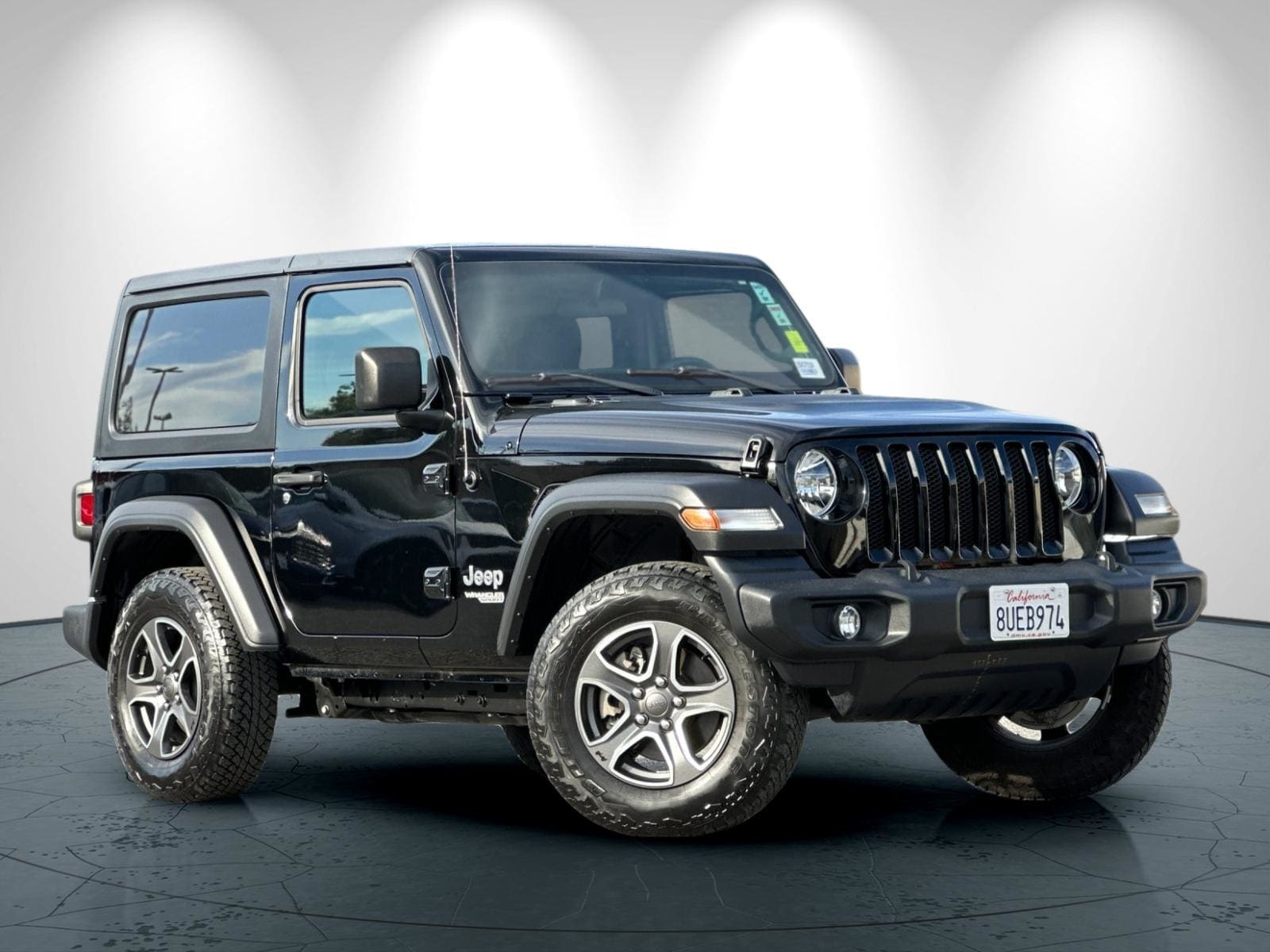 Used 2021 Jeep Wrangler Sport S with VIN 1C4GJXAN3MW520209 for sale in San Jose, CA