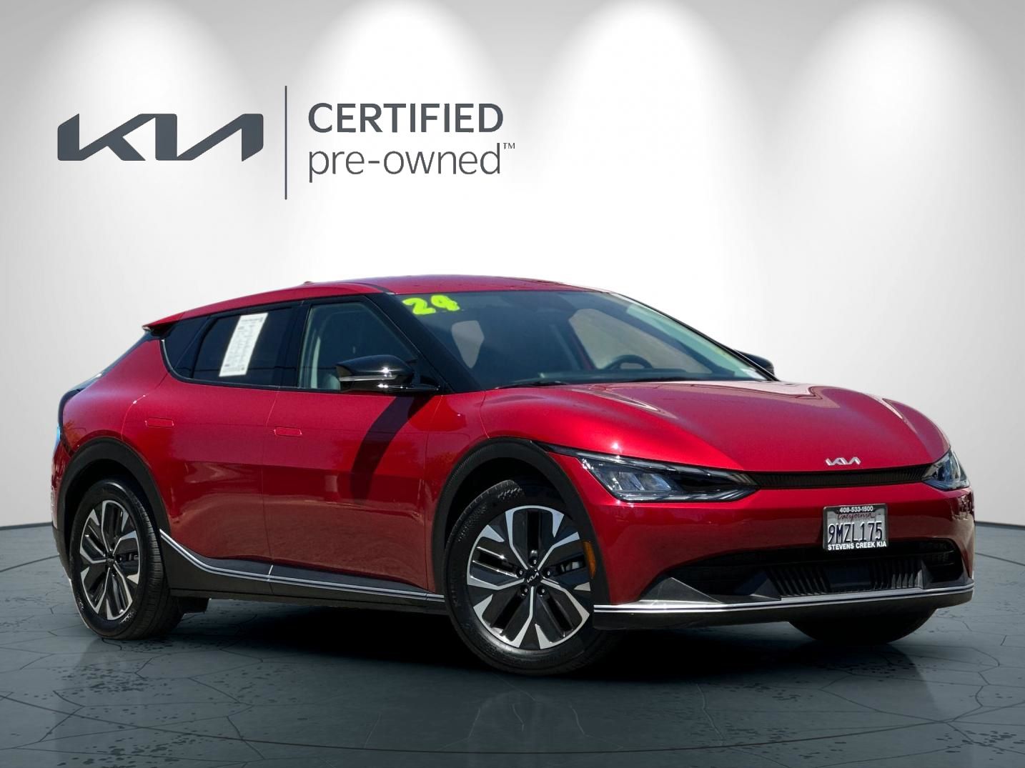 Certified 2024 Kia EV6 Light L/R with VIN KNDC34LA0R5206273 for sale in San Jose, CA