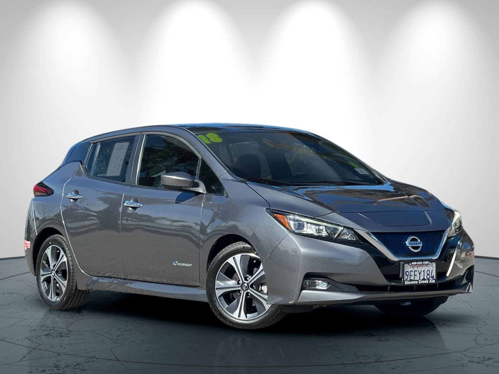 Used 2018 Nissan LEAF SV with VIN 1N4AZ1CP2JC300654 for sale in San Jose, CA