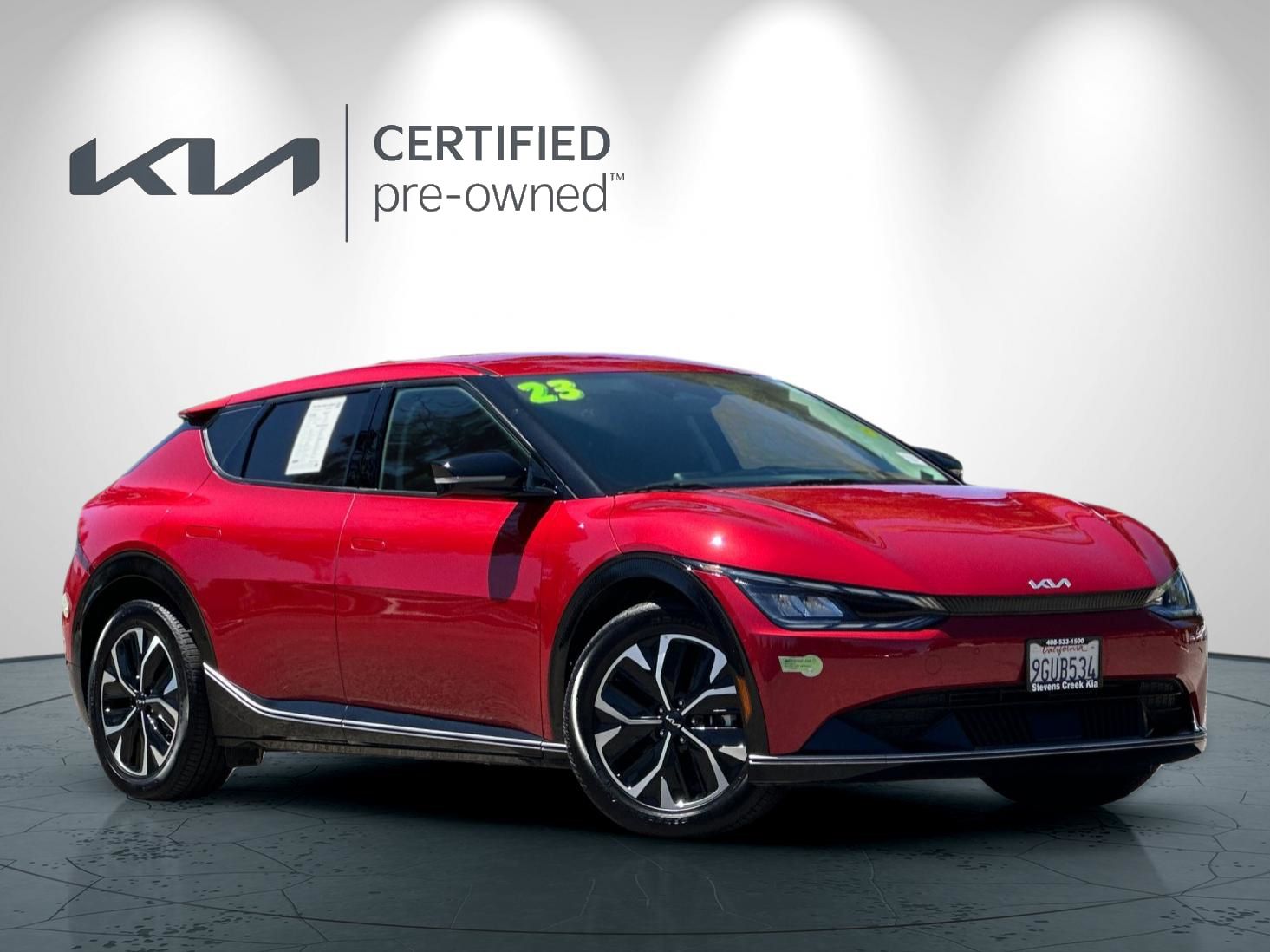 Certified 2023 Kia EV6 Wind with VIN KNDC34LA6P5603161 for sale in San Jose, CA