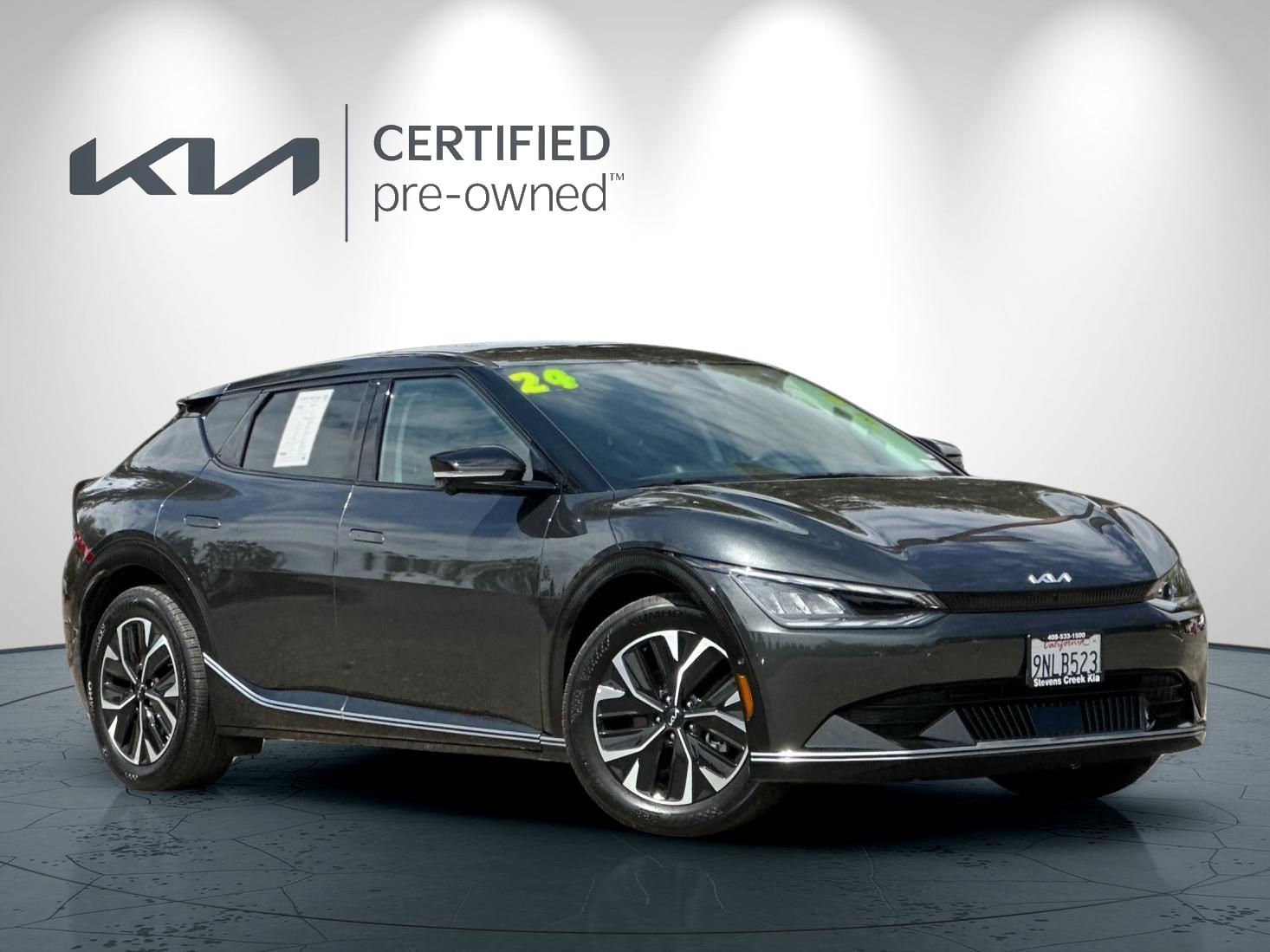 Certified 2024 Kia EV6 Wind with VIN KNDC34LA7R5214256 for sale in San Jose, CA