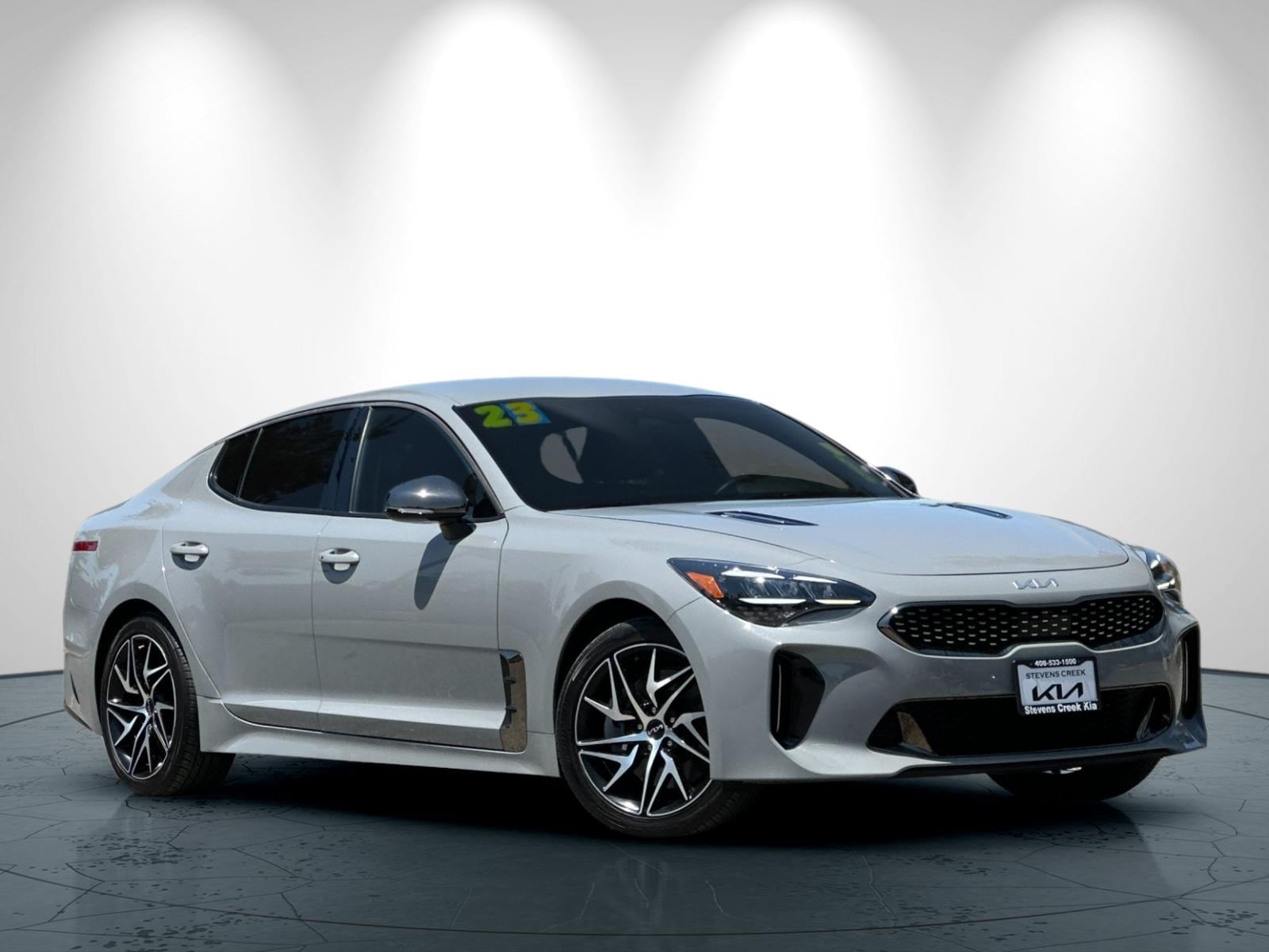 Used 2023 Kia Stinger GT-Line with VIN KNAE35LD2P6133582 for sale in San Jose, CA