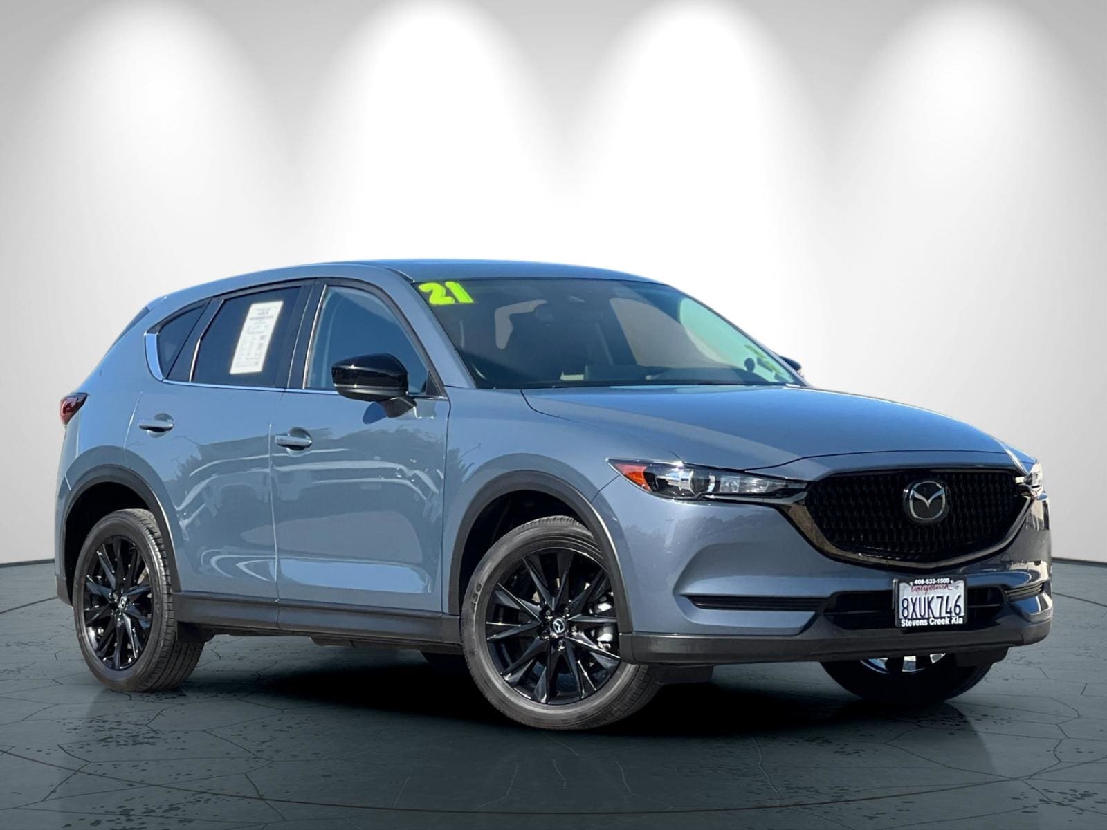Used 2021 Mazda CX-5 Carbon Edition Turbo with VIN JM3KFBCY1M0455974 for sale in San Jose, CA