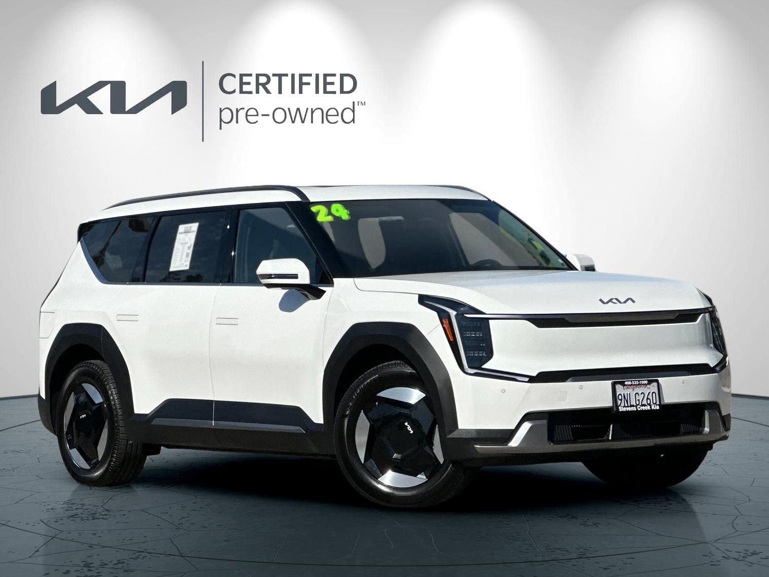 Certified 2024 Kia EV9 Wind with VIN KNDAFFS57R6041007 for sale in San Jose, CA