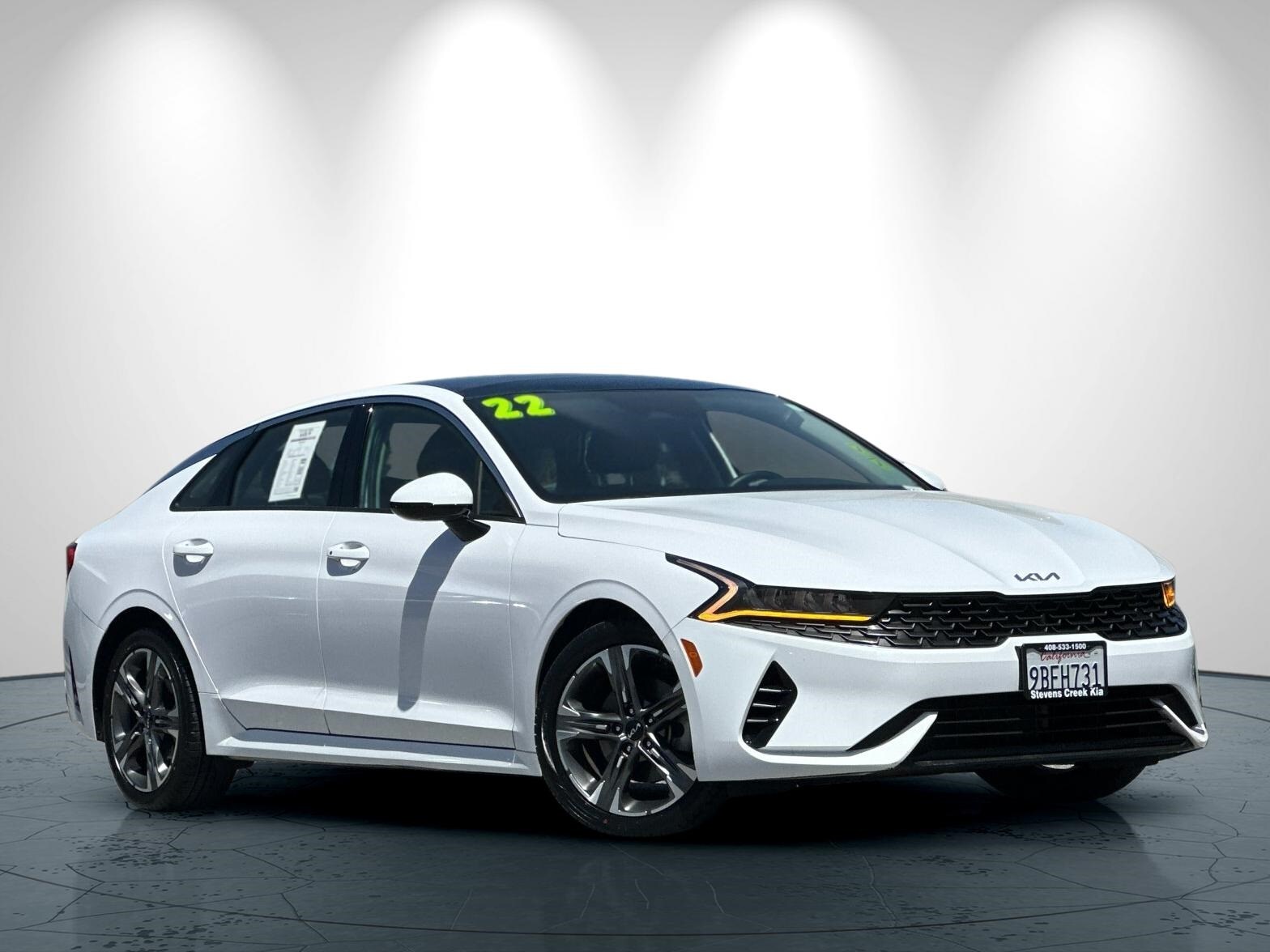 Certified 2022 Kia K5 EX with VIN 5XXG34J26NG146163 for sale in San Jose, CA