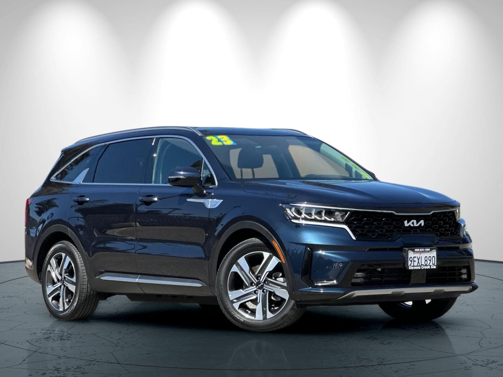Certified 2023 Kia Sorento EX Hybrid with VIN KNDRHDLG1P5180425 for sale in San Jose, CA