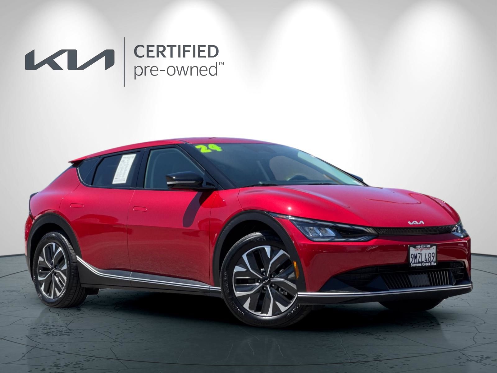 Certified 2024 Kia EV6 Light L/R with VIN KNDC34LA4R5209791 for sale in San Jose, CA